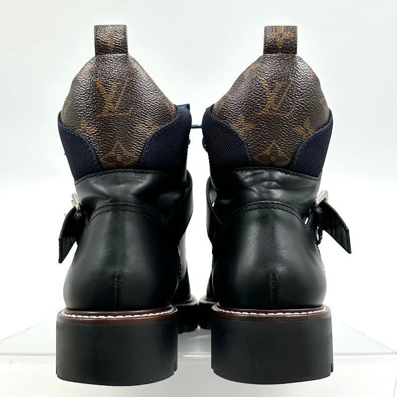 Louis Vuitton Louis Vuitton Black Martin Boots Size 40 -2505 Size US 8 / EU 41 - 4 Thumbnail