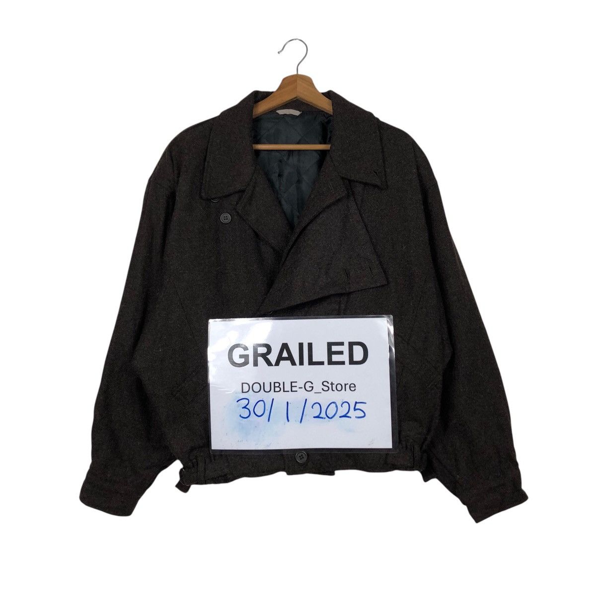 Japanese Brand 📌Vintage Bomber Jacket Double Breast Japan Issey Miyake Size US M / EU 48-50 / 2 - 1 Thumbnail