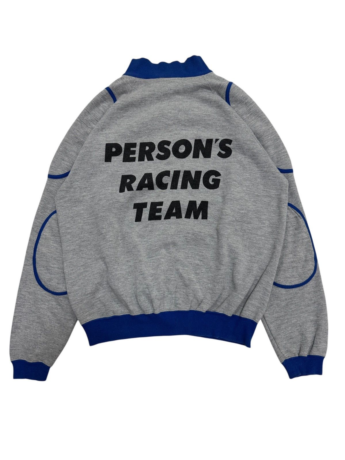 PERSON'S VINTAGE PERSON’S RACING TEAM HALF ZIP SWEATER Size US S / EU 44-46 / 1 - 1 Thumbnail