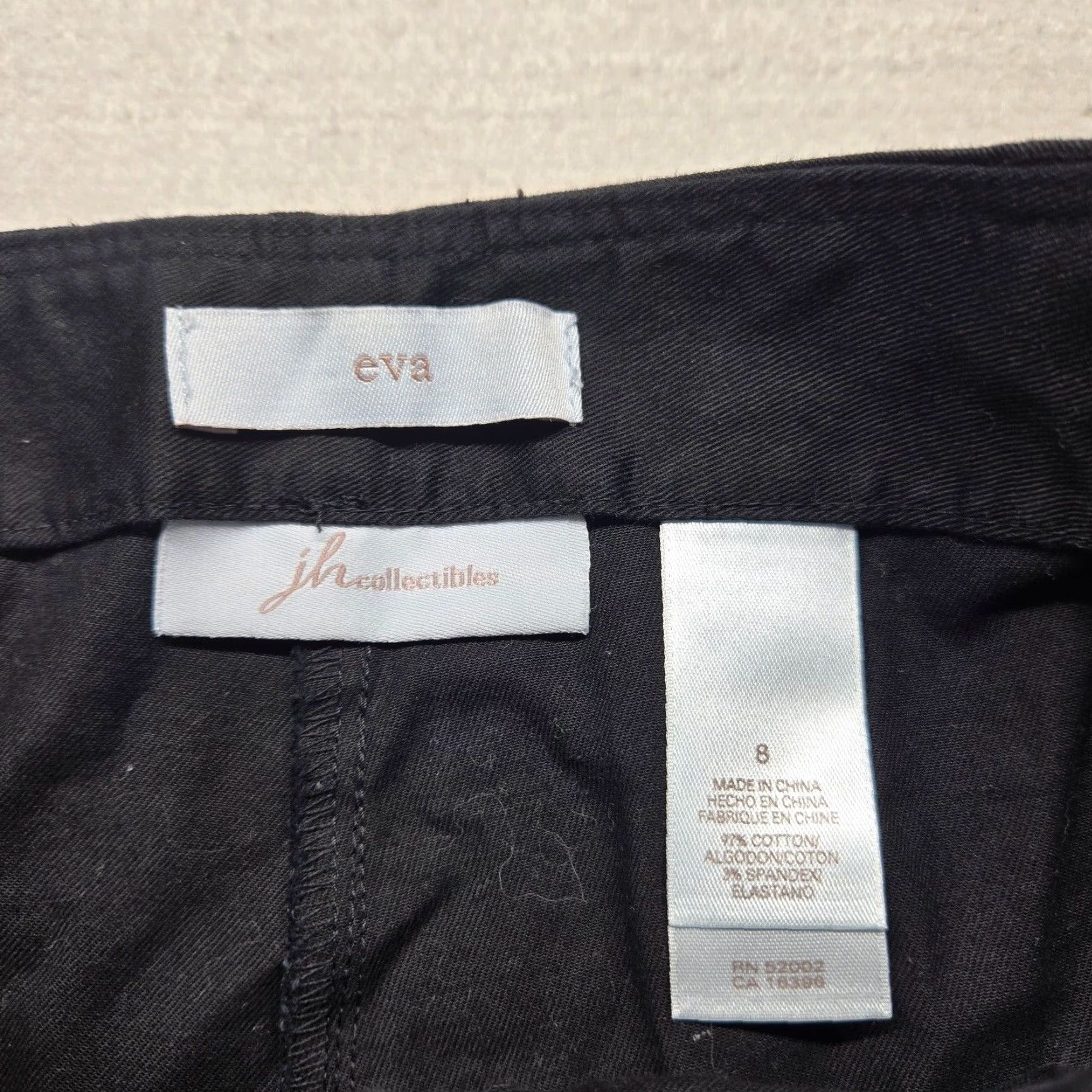 Vintage VINTAGE JH Collectibles Pants Dress Pants Plaid Black 8 Women Straight Leg Size 8 Adult 8 Mens Womens Boys Girls Size 30" / US 8 / IT 44 - 3 Thumbnail