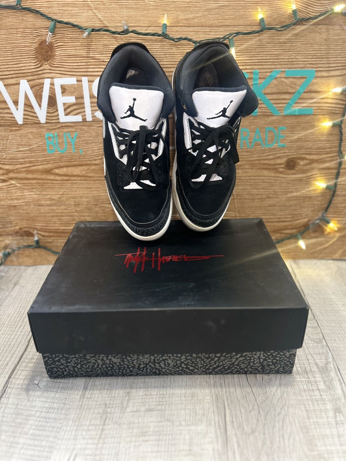 Jordan Brand Jordan 3 tinker black gold Size US 10 / EU 43 - 5 Thumbnail