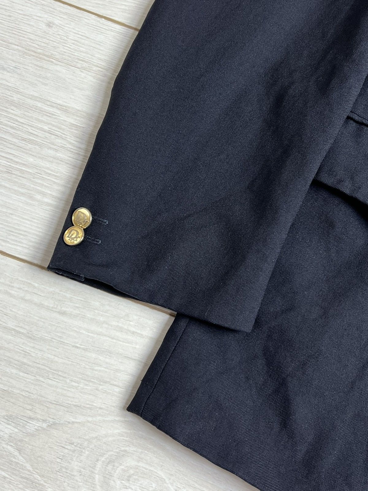 Dior Vintage Christian Dior Monsieur Double Breasted Blazer Size 52R - 4 Thumbnail
