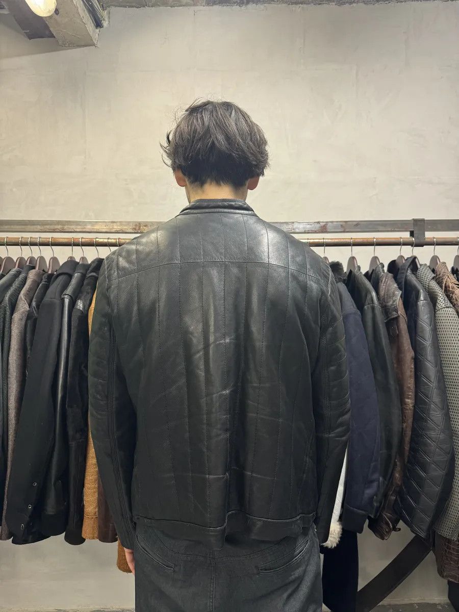 Jitrois 2000s Jitrois Black Leather Pure Premium Biker Jacket Size US L / EU 52-54 / 3 - 5 Thumbnail