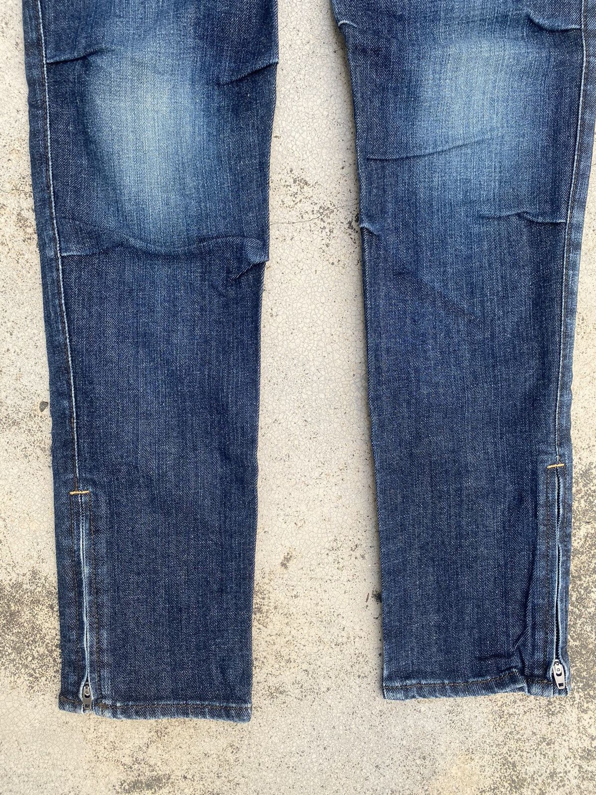 Hysteric Glamour × Japanese Brand Japanese Brand Hysteric Glamour Zipper Leg Skinny Size US 31 - 11 Thumbnail