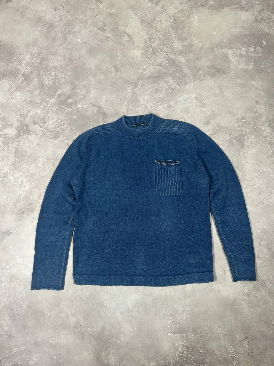 Japanese Brand × Marithe + Francois Girbaud Vintage Distressed Knit Sweater MFG Size US M / EU 48-50 / 2 - 1 Thumbnail
