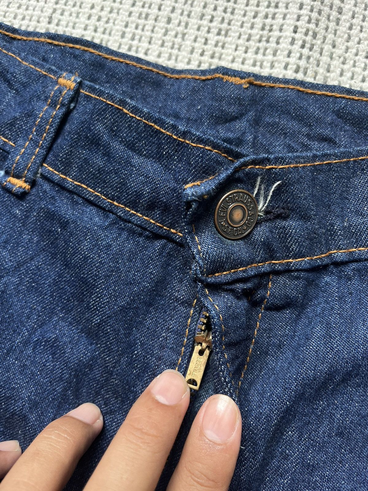 Levi's Vintage 70s Levis Plowboy Jeans Size 28" / US 6 / IT 42 - 3 Thumbnail