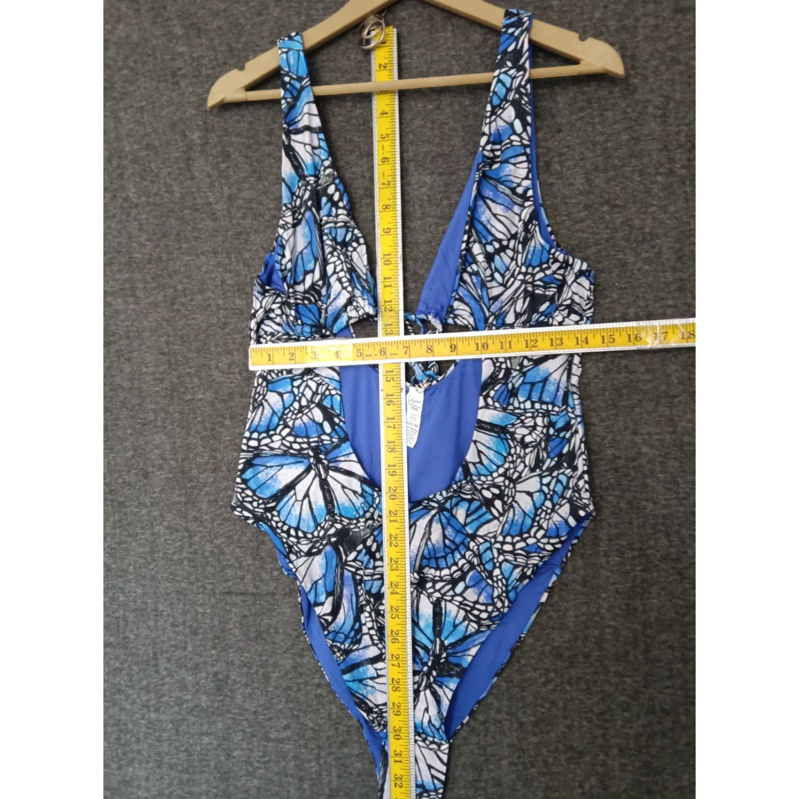 Triangl Toluca Swim One Piece Multicolor 3XL Triangle Waist Wrap Open Tummy Sexy Nylon Spandex Women Beach Size ONE SIZE - 4 Thumbnail