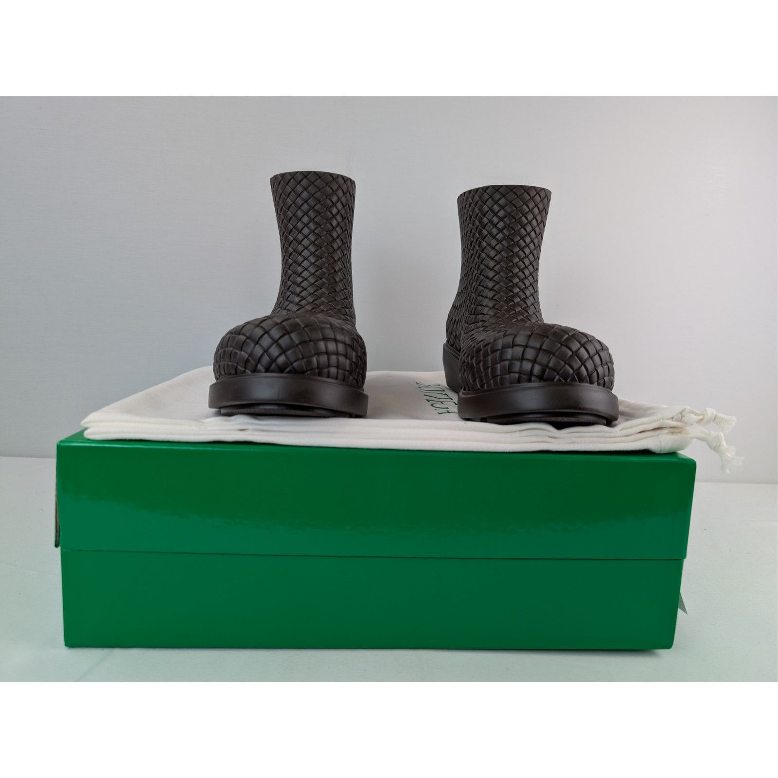 Bottega Veneta o1rshd1 Q:2 / Biogum Fireman Ankle Boots in Fondant Size US 11 / EU 44 - 14 Thumbnail