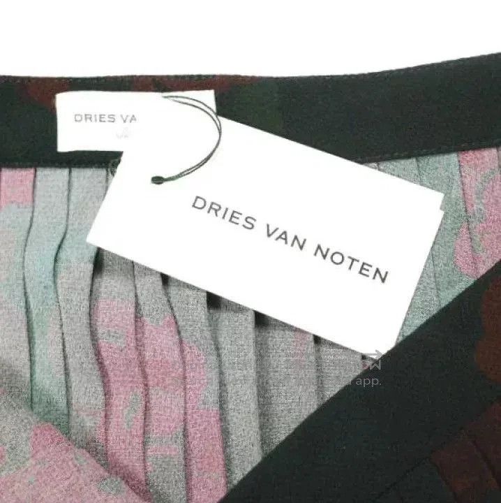 Dries Van Noten dries van noten floral pleated midi skirt. Size 26" / US 2 / IT 38 - 3 Thumbnail