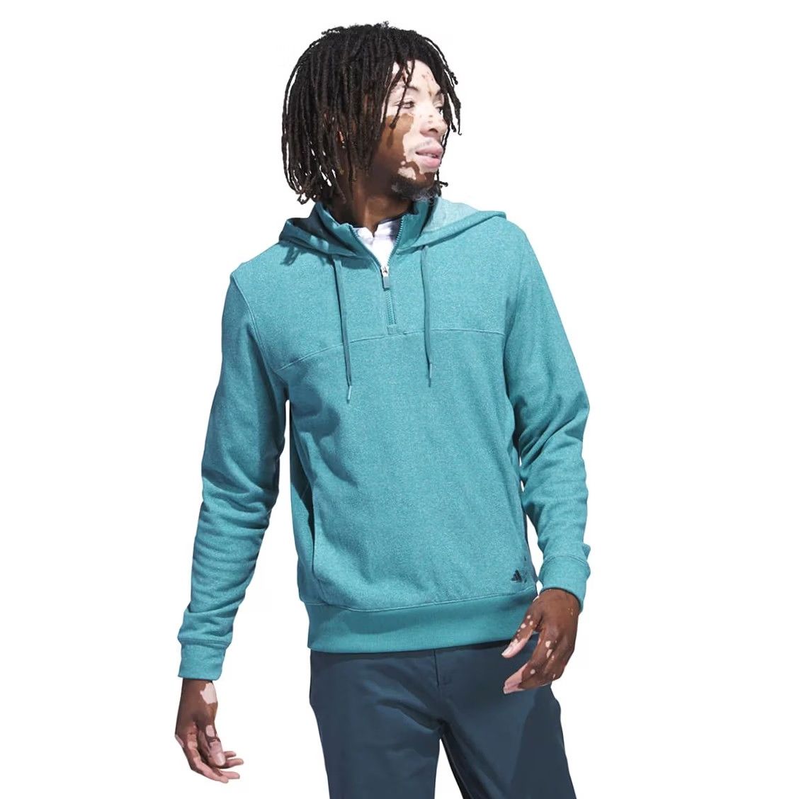 Adidas Adidas 1/4 Zip Pullover Hoodie Mens S Blues Go To Size US S / EU 44-46 / 1 - 5 Thumbnail