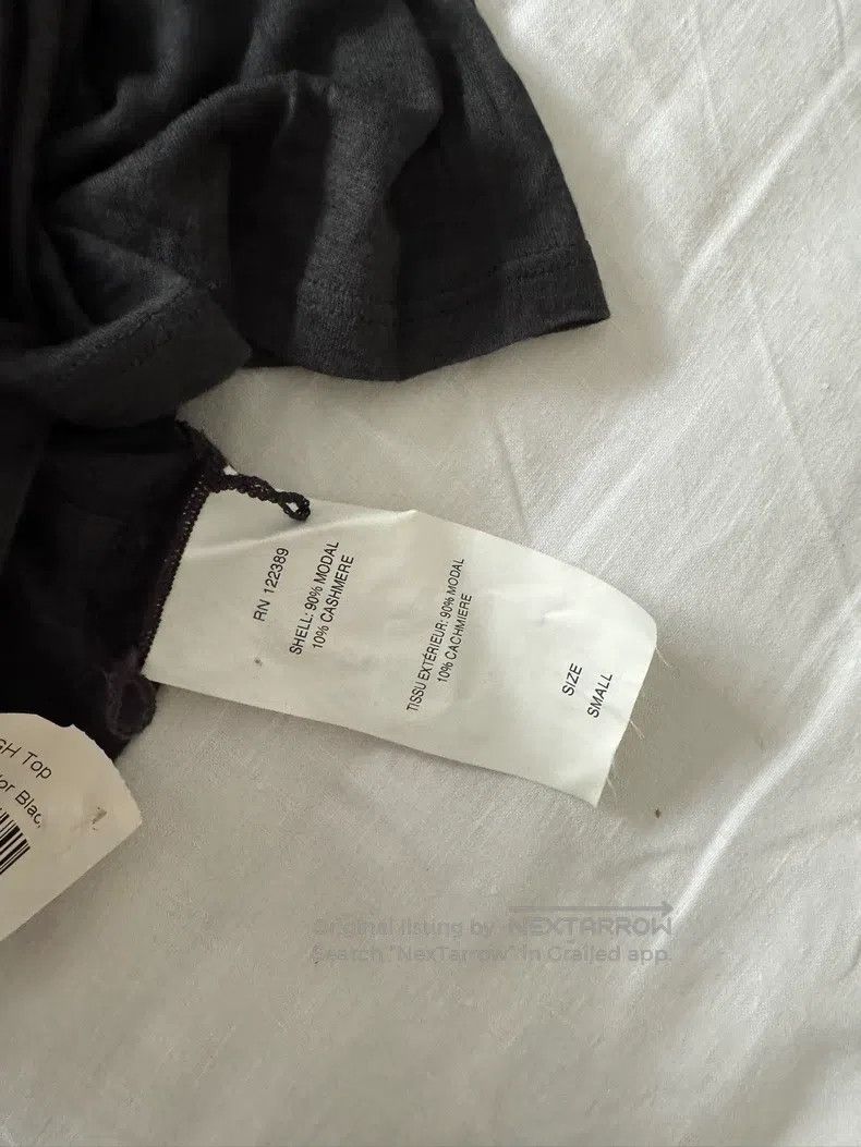 The Row The row Black Long Sleeve Undershirt Size S / US 4 / IT 40 - 8 Thumbnail