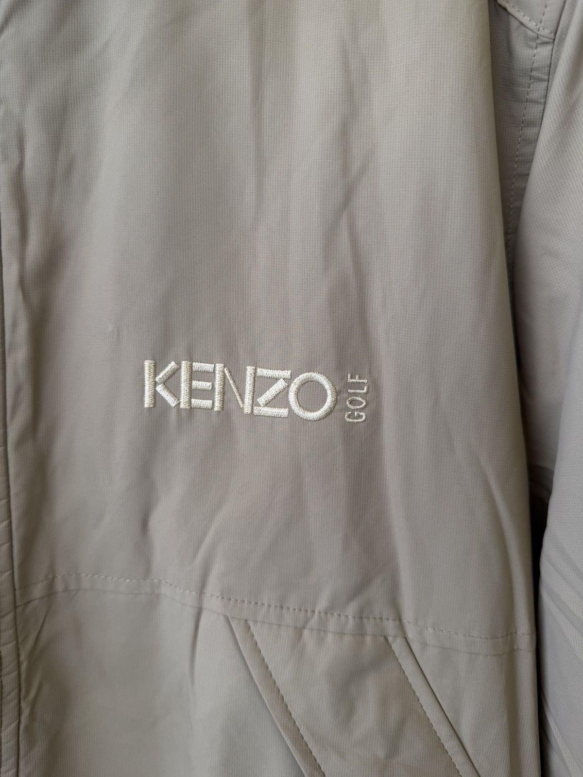 Kansai Yamamoto × Kenzo 🧥 Kenzo Golf Vintage Bomber Jacket - Size L (3) Size US L / EU 52-54 / 3 - 5 Thumbnail