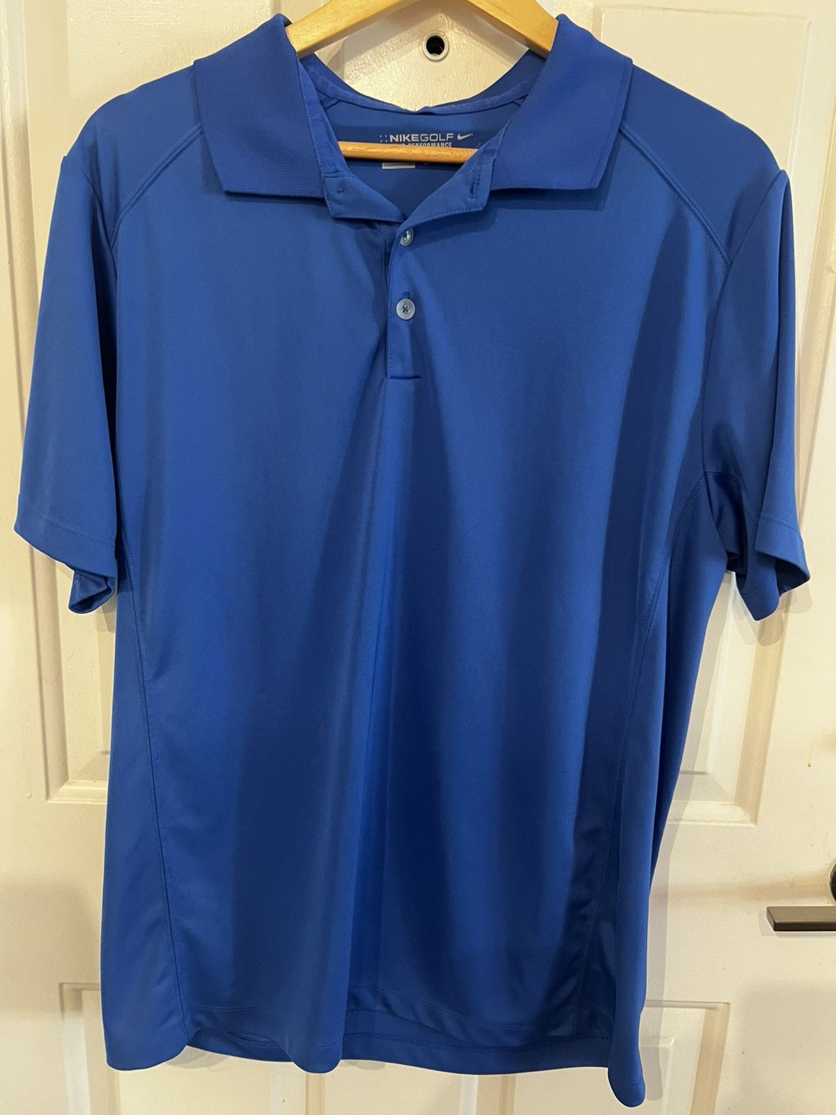 Nike New blue men’s golf shirt Size US L / EU 52-54 / 3 - 3 Thumbnail