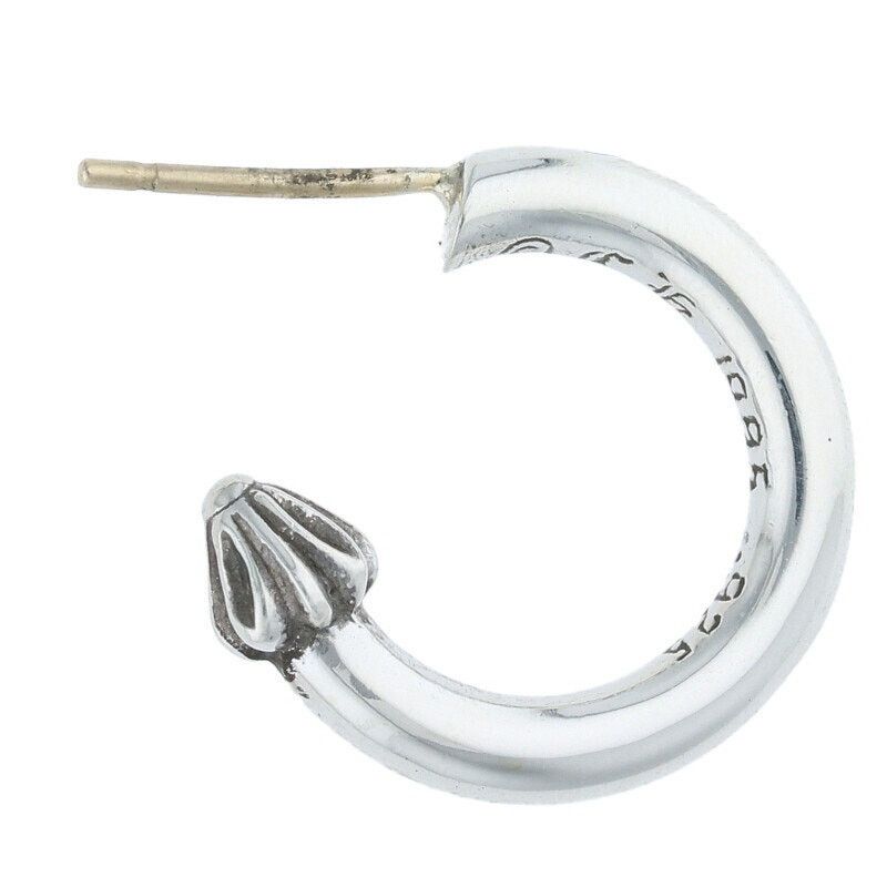 Chrome Hearts Silver Hoop Earring