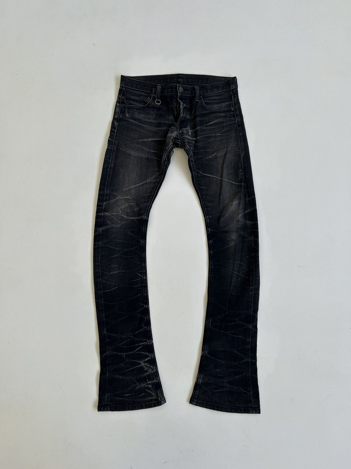 Other Galaabend low rise black flared jeans Size US 29 - 1 Thumbnail