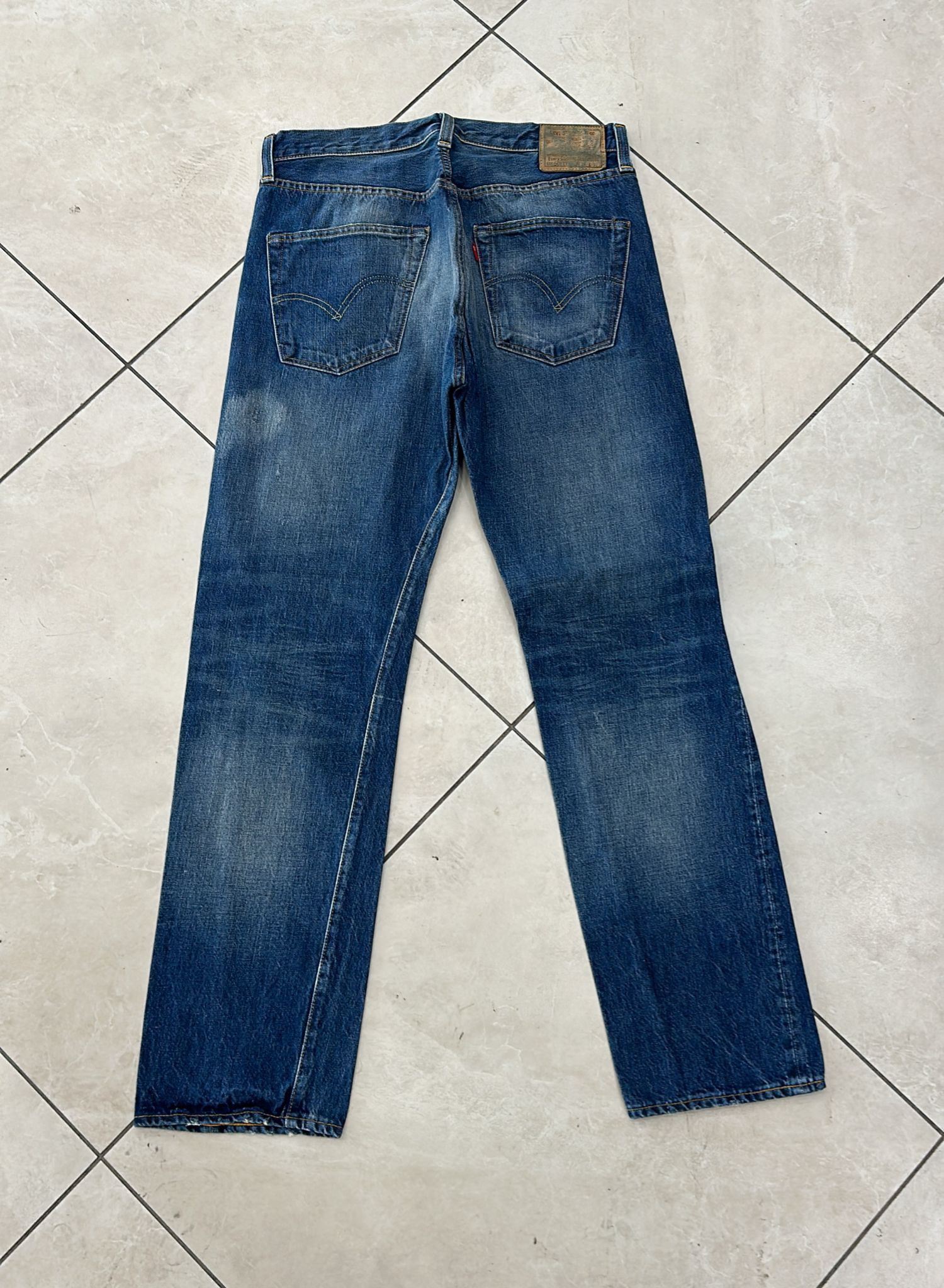 Levi's Vintage Clothing LVC Levi's Vintage Clothing 1947 501XX BigE Selvedge Jeans Size US 32 / EU 48 - 1 Thumbnail