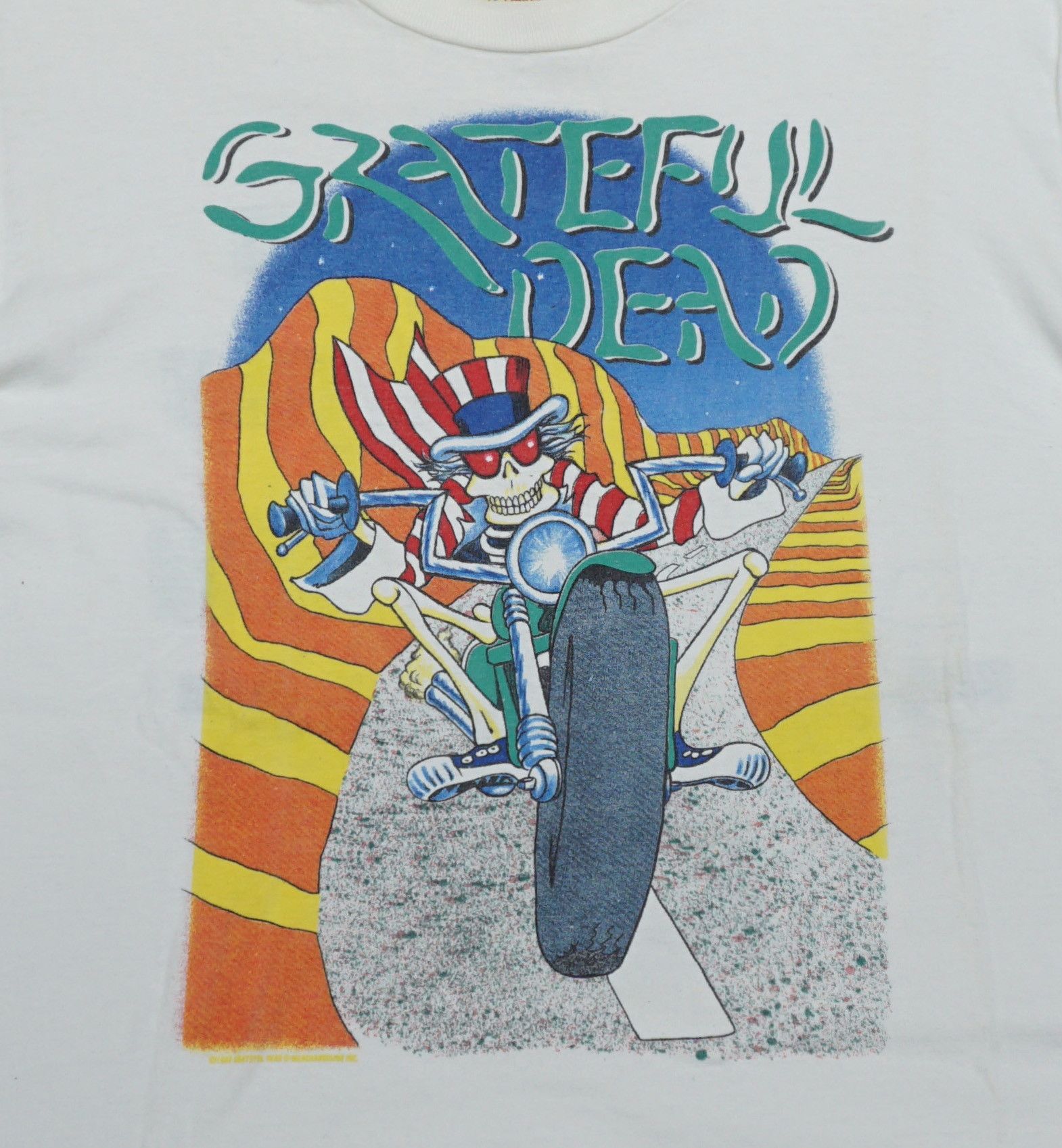 Band Tees × Vintage 80's Grateful Dead T Shirt Made In USA Size US M / EU 48-50 / 2 - 2 Thumbnail