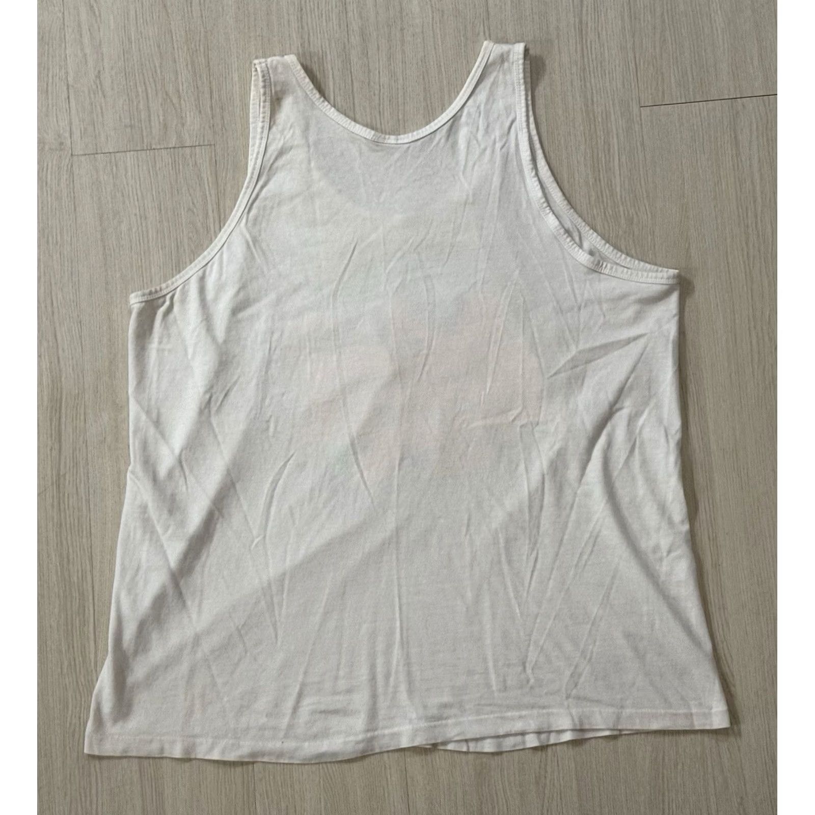 Nickelodeon VINTAGE Nickelodeon Studios Tank Top Spongebob Nickelodeon MTV Hey Arnold 90s Cartoon 2XL White Mens Tank Top Size US XXL / EU 58 / 5 - 2 Thumbnail