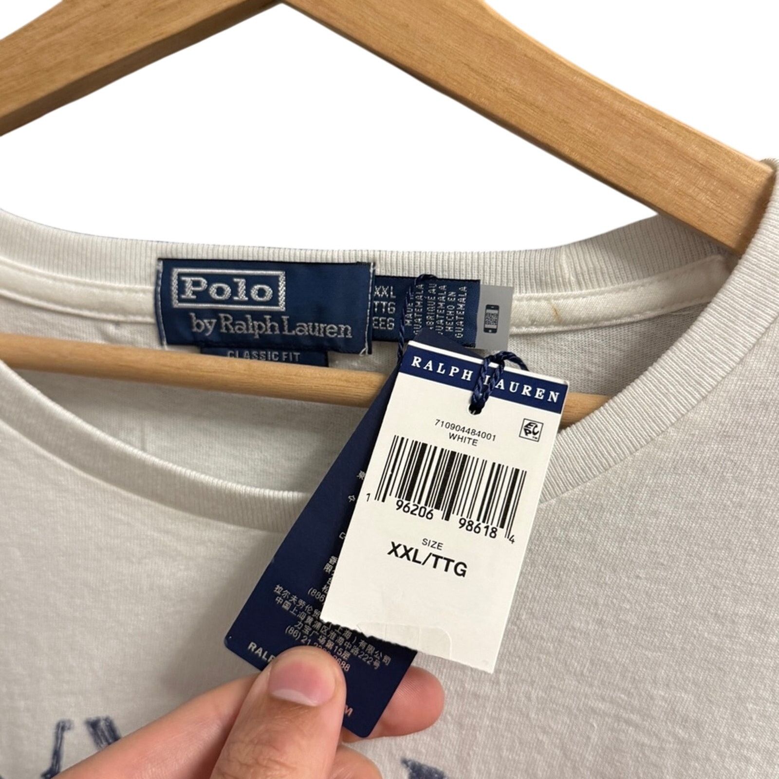 Polo Ralph Lauren Polo Ralph Lauren Classic Fit Marine Academy Graphic Jersey Size US XXL / EU 58 / 5 - 2 Thumbnail