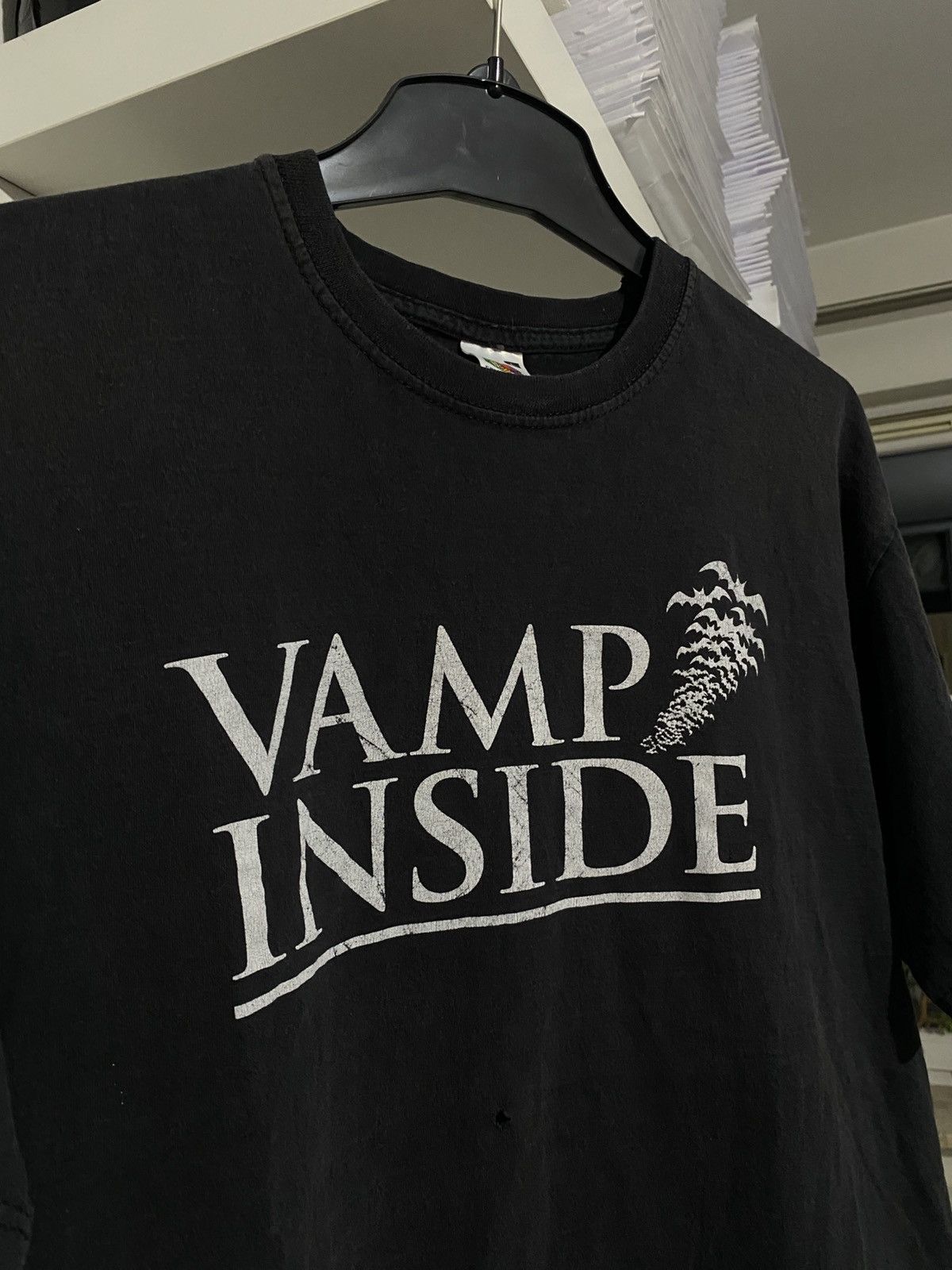 Japanese Brand × Playboi Carti × Vintage Vamp Inside L Playboi Carti Tee distressed washed y2k opium Size US L / EU 52-54 / 3 - 2 Thumbnail