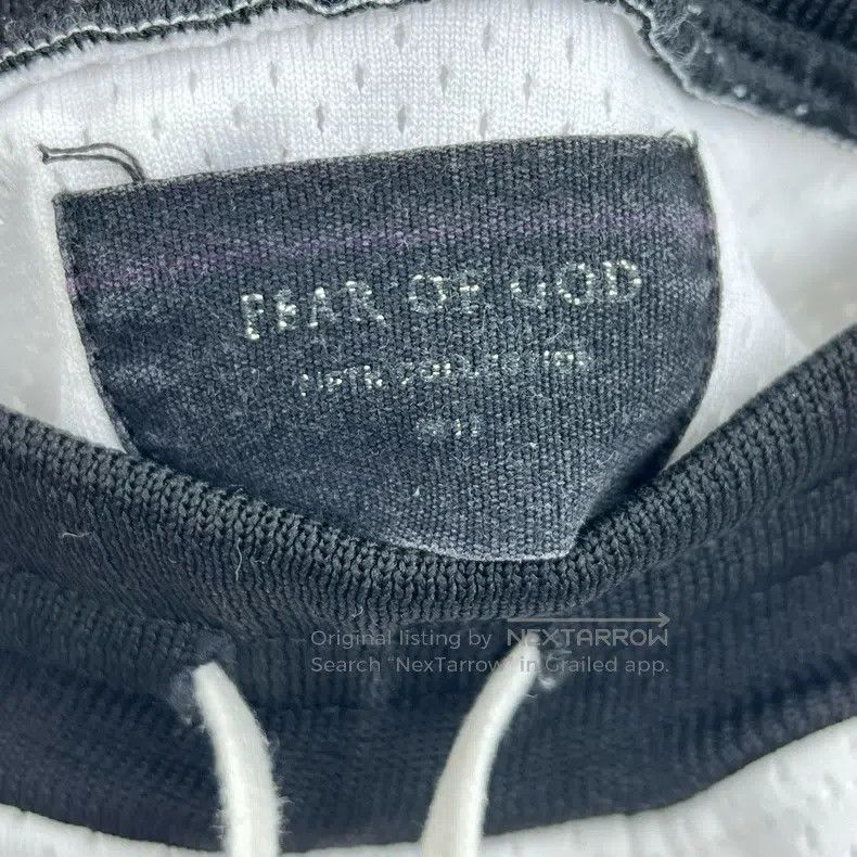Other Fear of God White mesh drawstring shorts Size US 30 / EU 46 - 3 Thumbnail