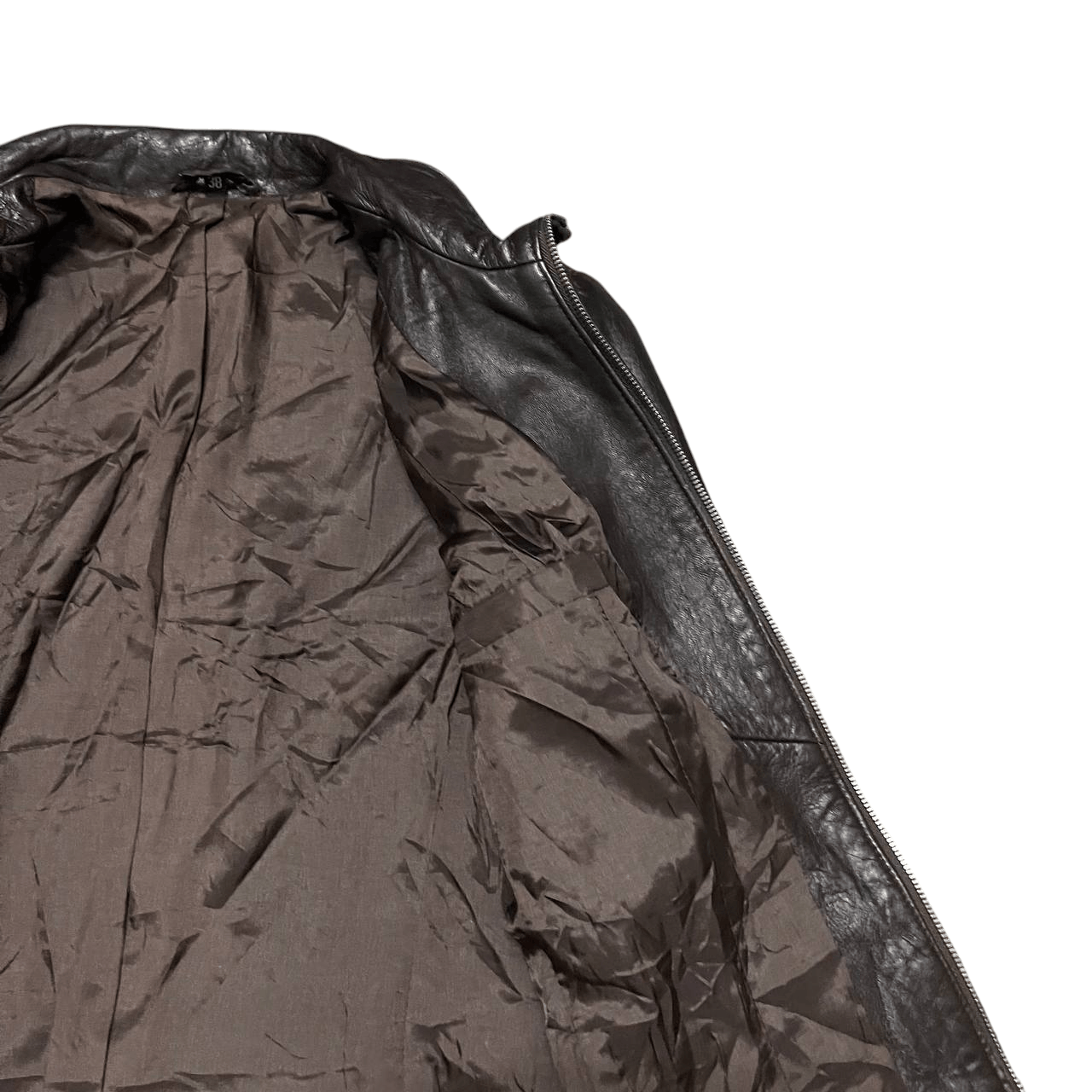 Hugo Boss Vintage Hugo Boss Leather Jacket Black Size US S / EU 44-46 / 1 - 6 Thumbnail