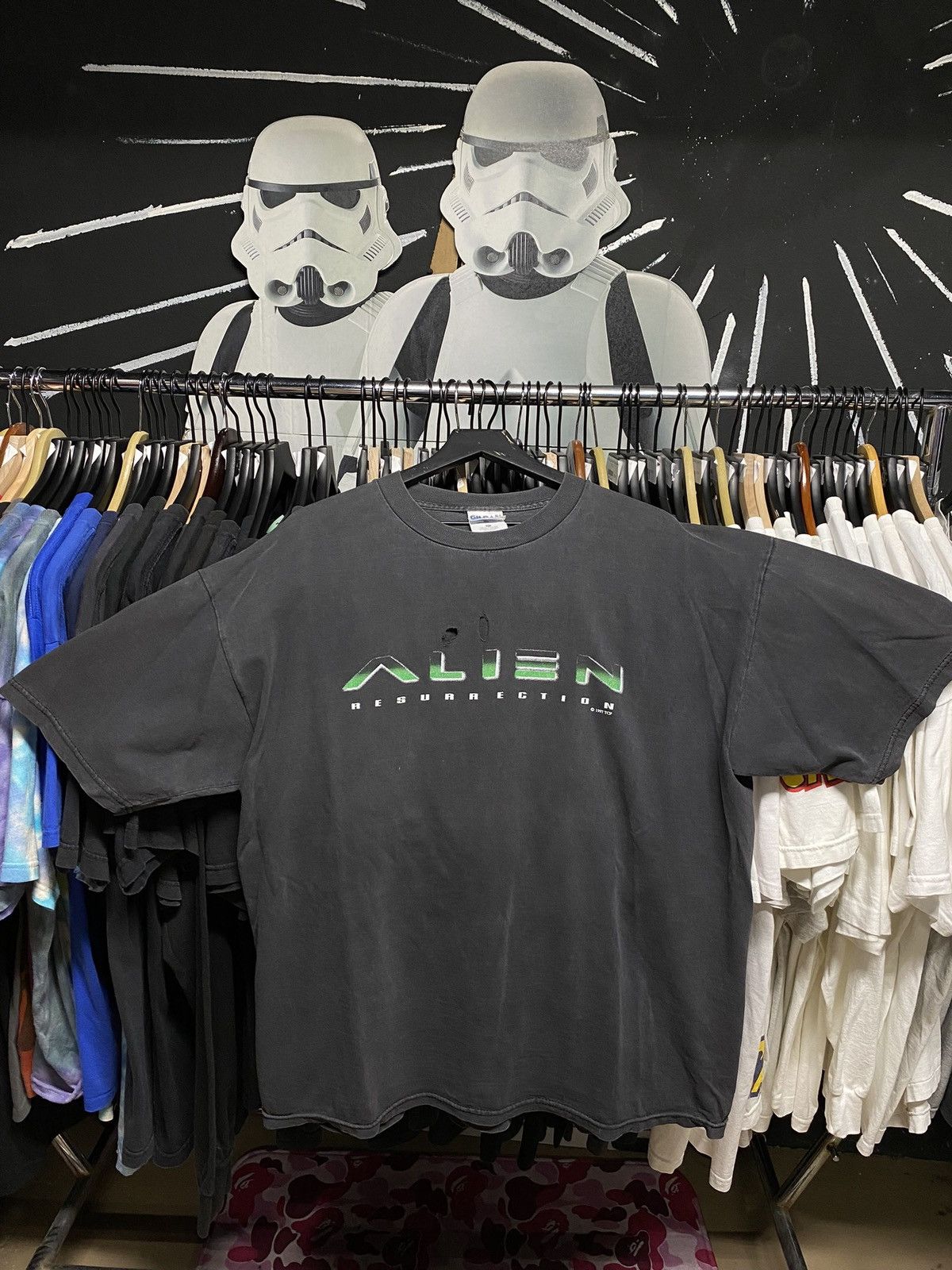90’s Vintage Alien Resurrection Movie Promo Tee Shirt XLarge