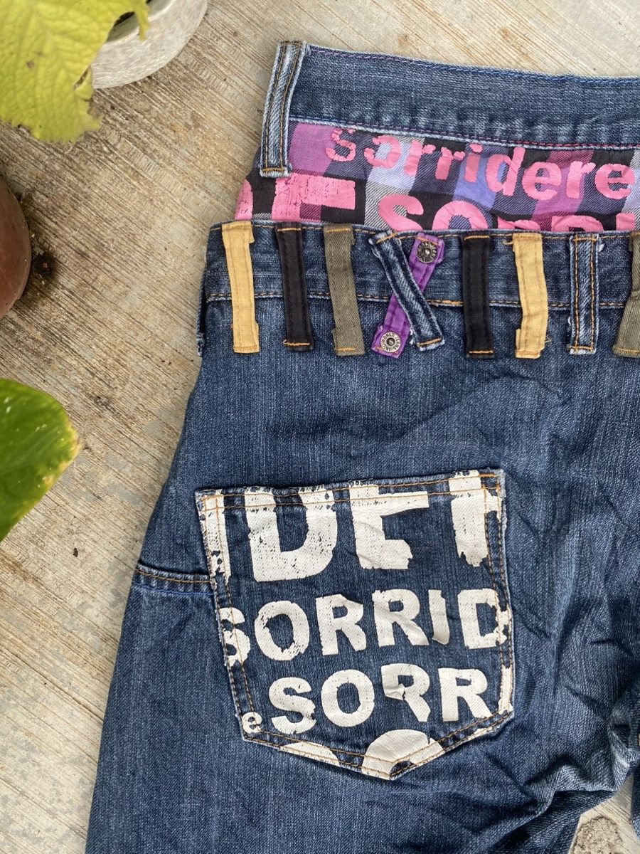 Japanese Brand Sorridere double waist denim pants Size US 32 / EU 48 - 7 Thumbnail