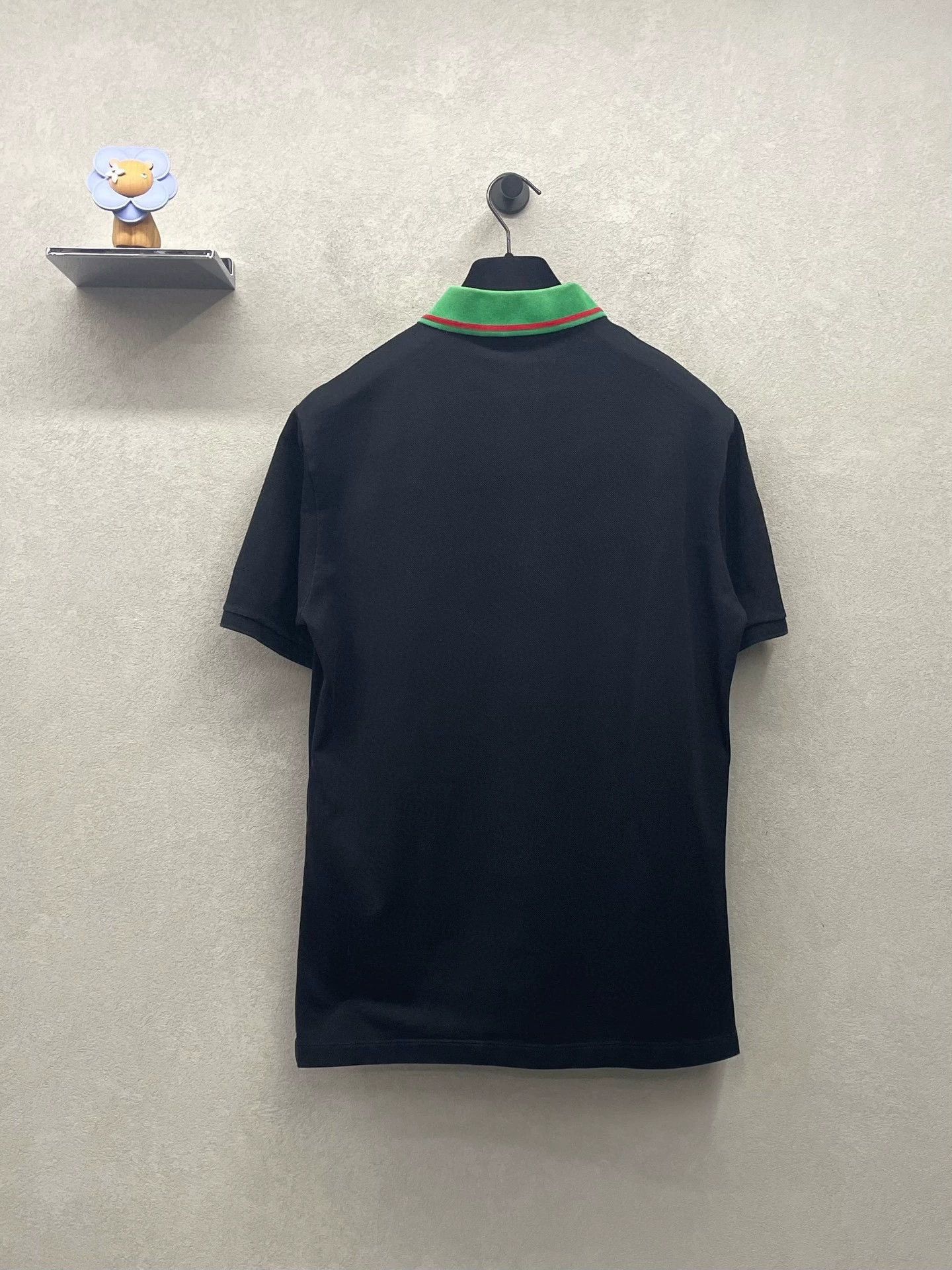 Gucci gucci black cat embroidered short sleeve polo Size US S / EU 44-46 / 1 - 2 Thumbnail