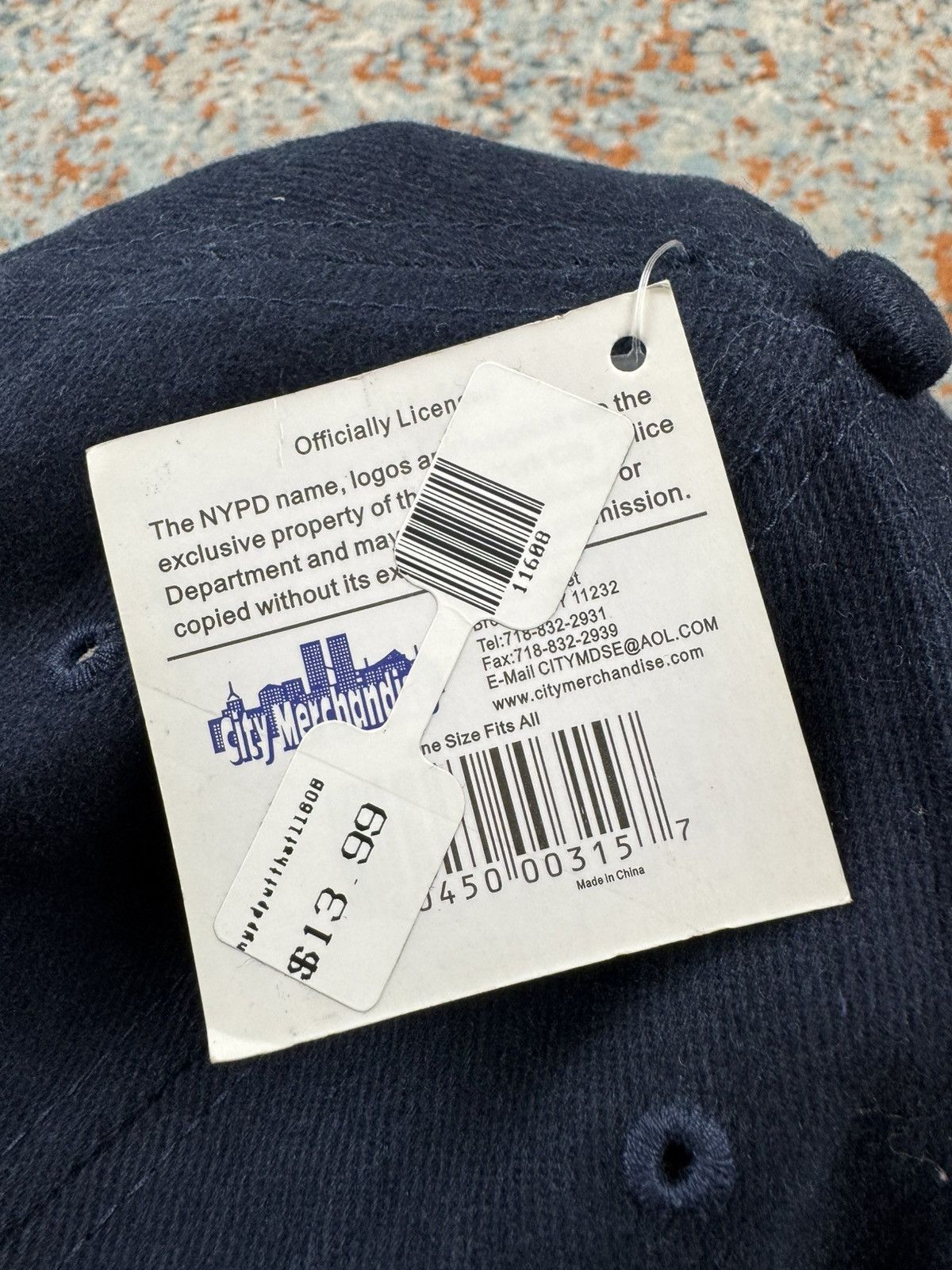 Other × Vintage Vintage Y2K NYPD New York police department embroidered hat Size ONE SIZE - 8 Thumbnail