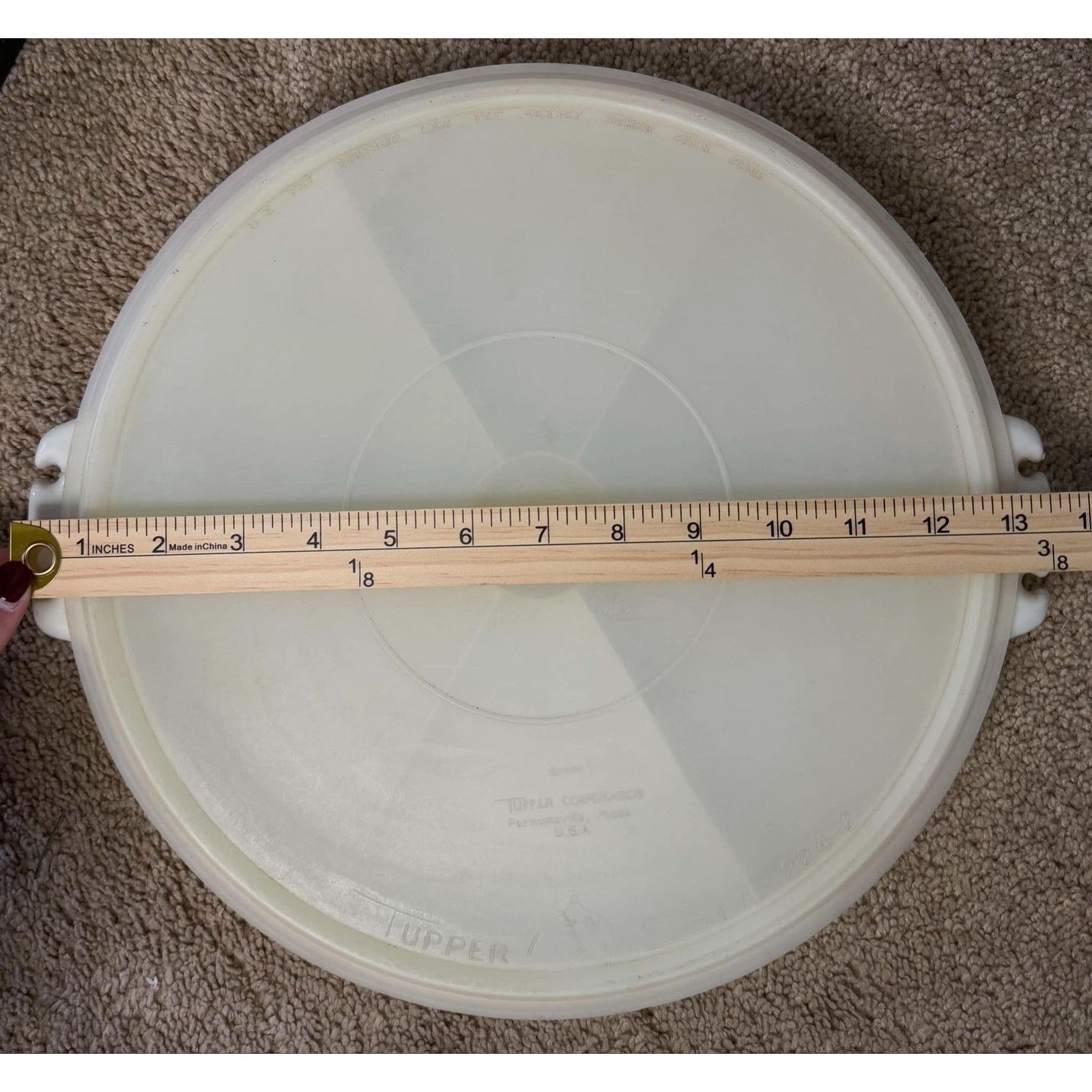 Other Vintage Tupperware Party Dish 6 Sections With Original Lid Size ONE SIZE - 10 Thumbnail