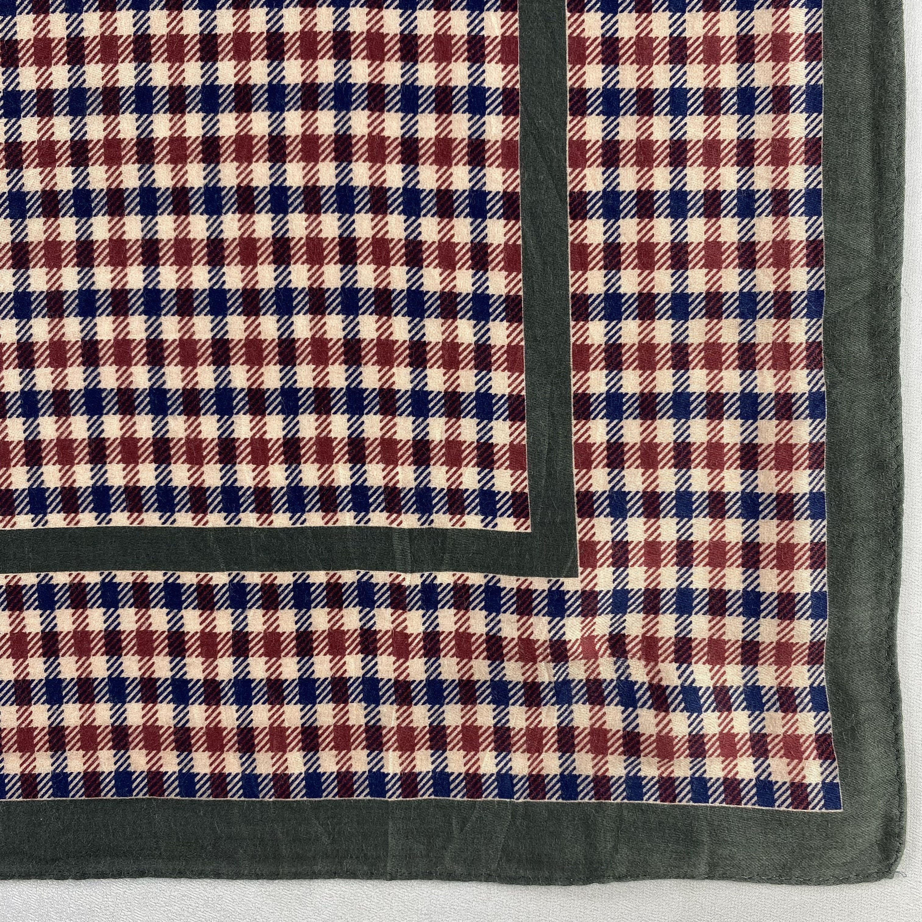 Aquascutum × Vintage Aquascutum Handkerchief / Neckerchief / Bandana-P1026 Size ONE SIZE - 3 Thumbnail