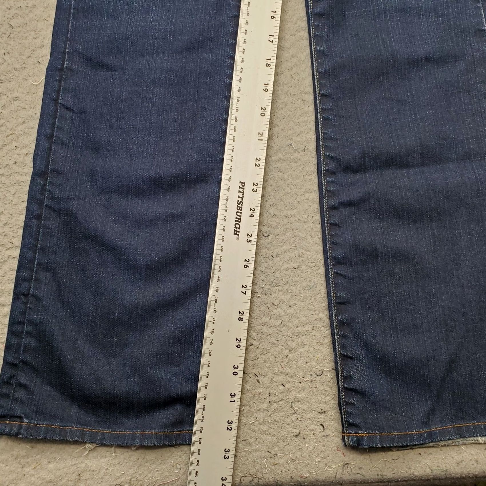 Lucky Brand Lucky Brand Bootcut Jeans Womens 4 Blue Denim Dark Wash Jeans Size 27" / US 4 / IT 40 - 4 Thumbnail