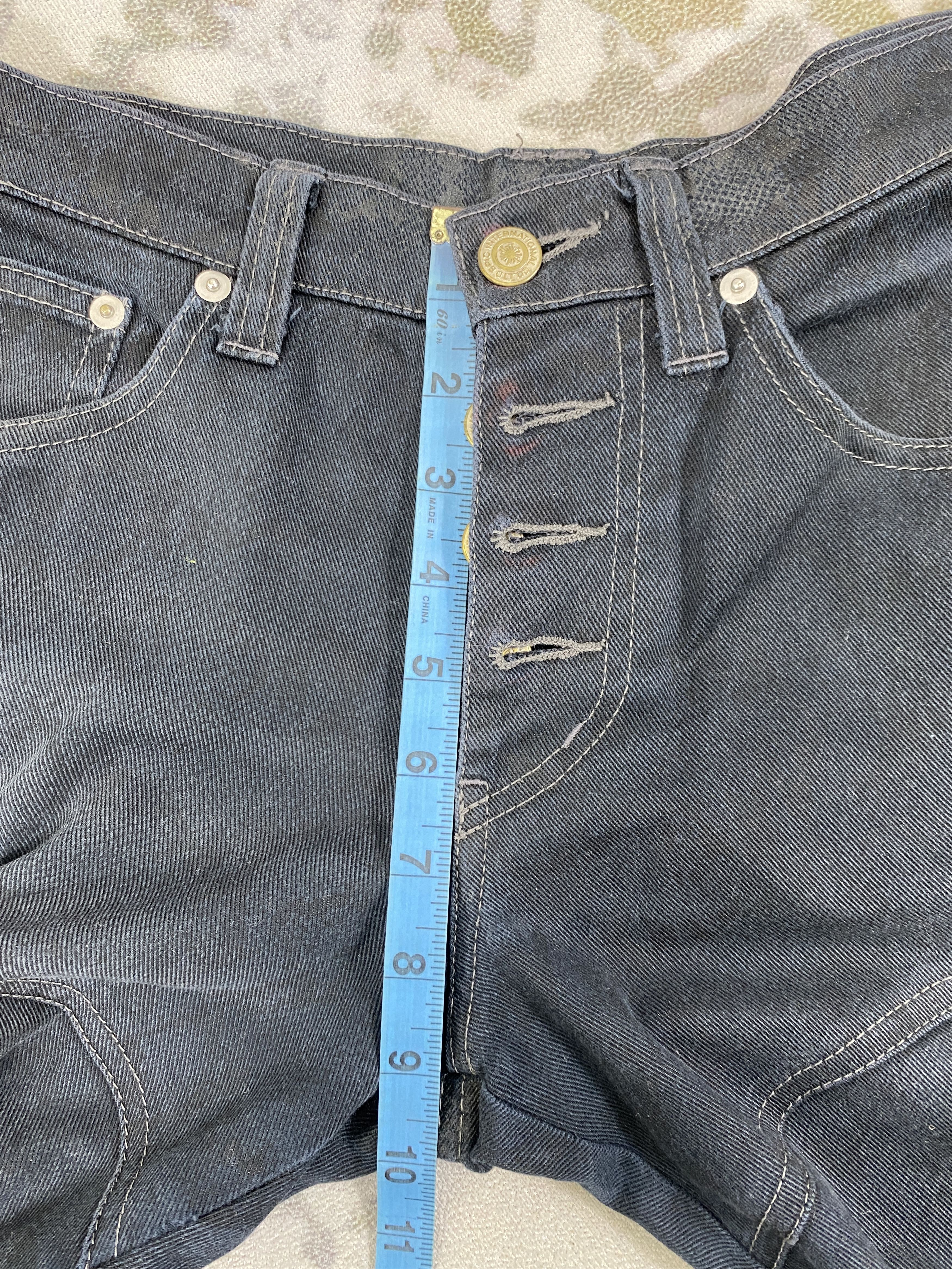 If Six Was Nine Tornado Mart Lace Up Flare Pants -CP282 Size US 30 / EU 46 - 7 Thumbnail