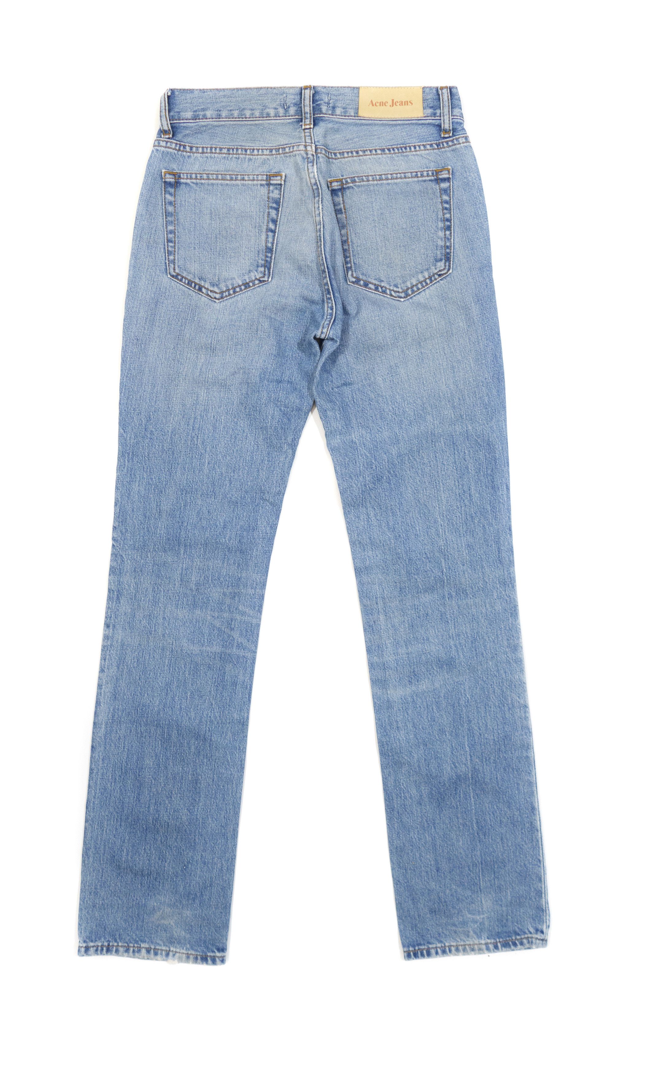 Acne Studios Jeans Mic 411 Vintage Light Blue Washed Jeans Size US 28 / EU 44 - 2 Thumbnail