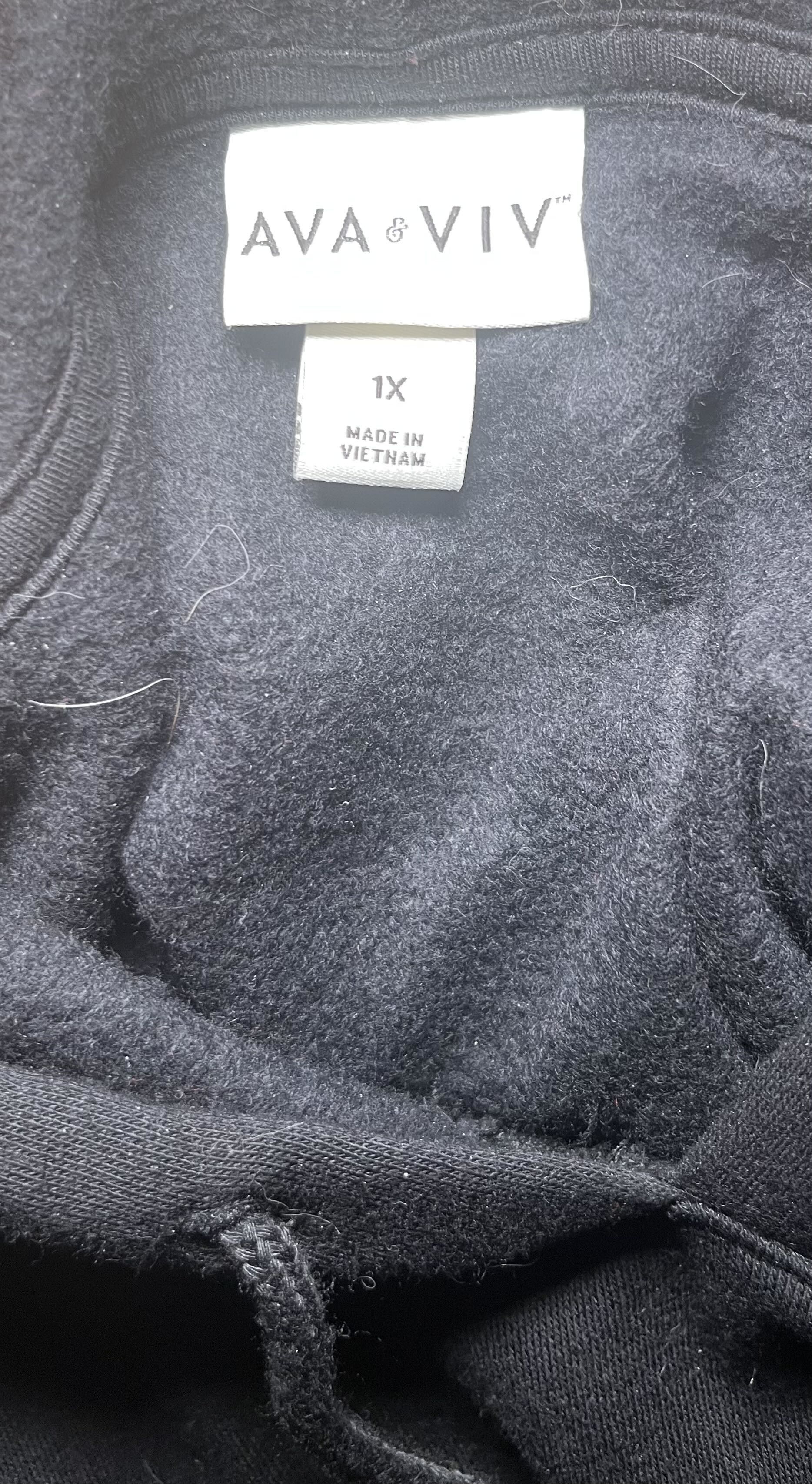Other Black AVA & VIV XL Sweater with Custom LOGO Size US XL / EU 56 / 4 - 5 Thumbnail