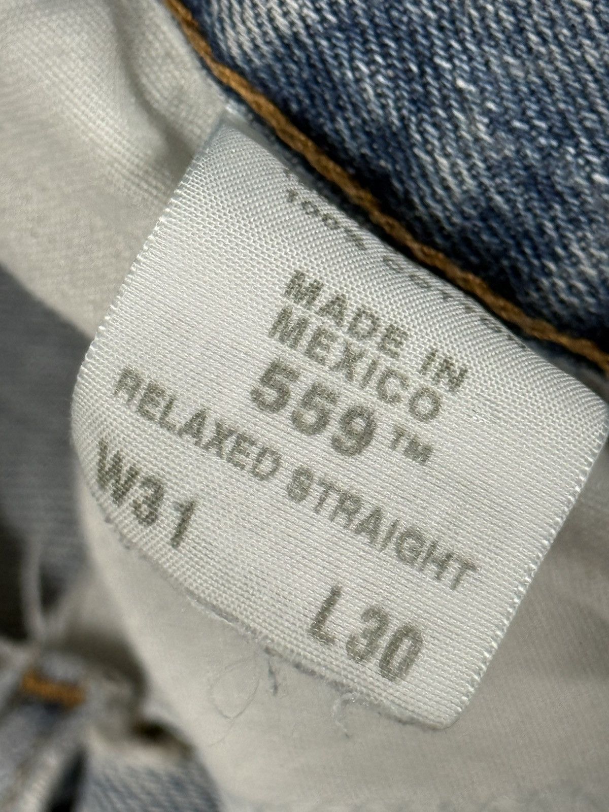 Levi's AMAZING Destroyed Vintage Levi Lot 31 30 Thrashed Distressed Size US 31 - 10 Thumbnail