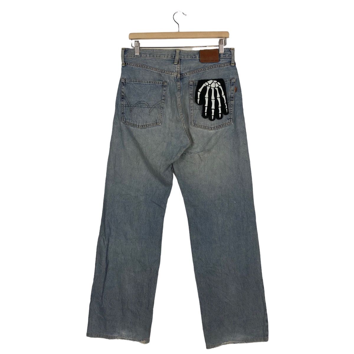 Edwin 🔥90’s VINTAGE SELVEDGES DENIM JEANS EDWIN 505X JAPAN Size US 30 / EU 46 - 7 Thumbnail