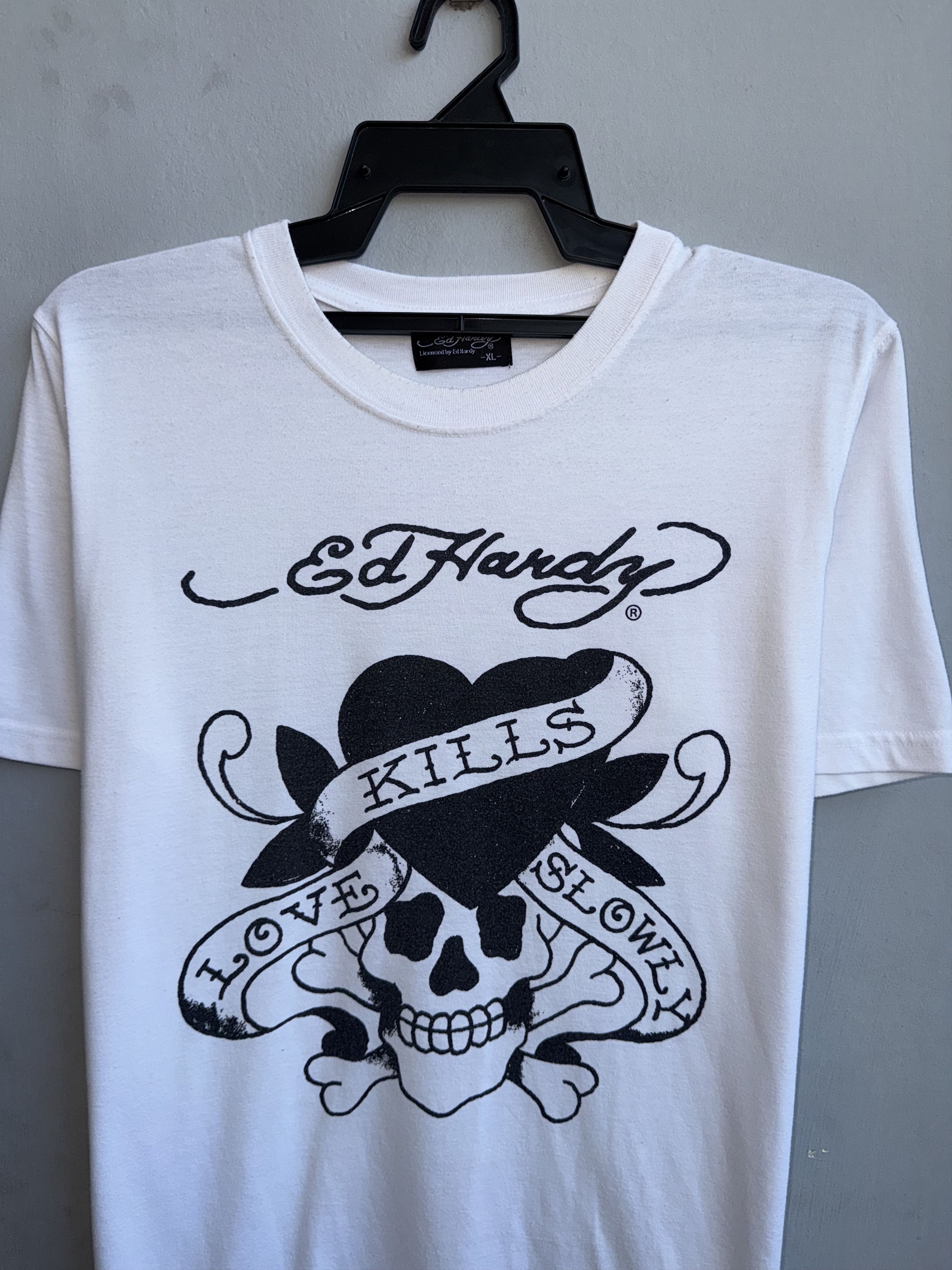 Christian Audigier Ed Hardy Kills Love Slowly Shirt Size US L / EU 52-54 / 3 - 2 Thumbnail