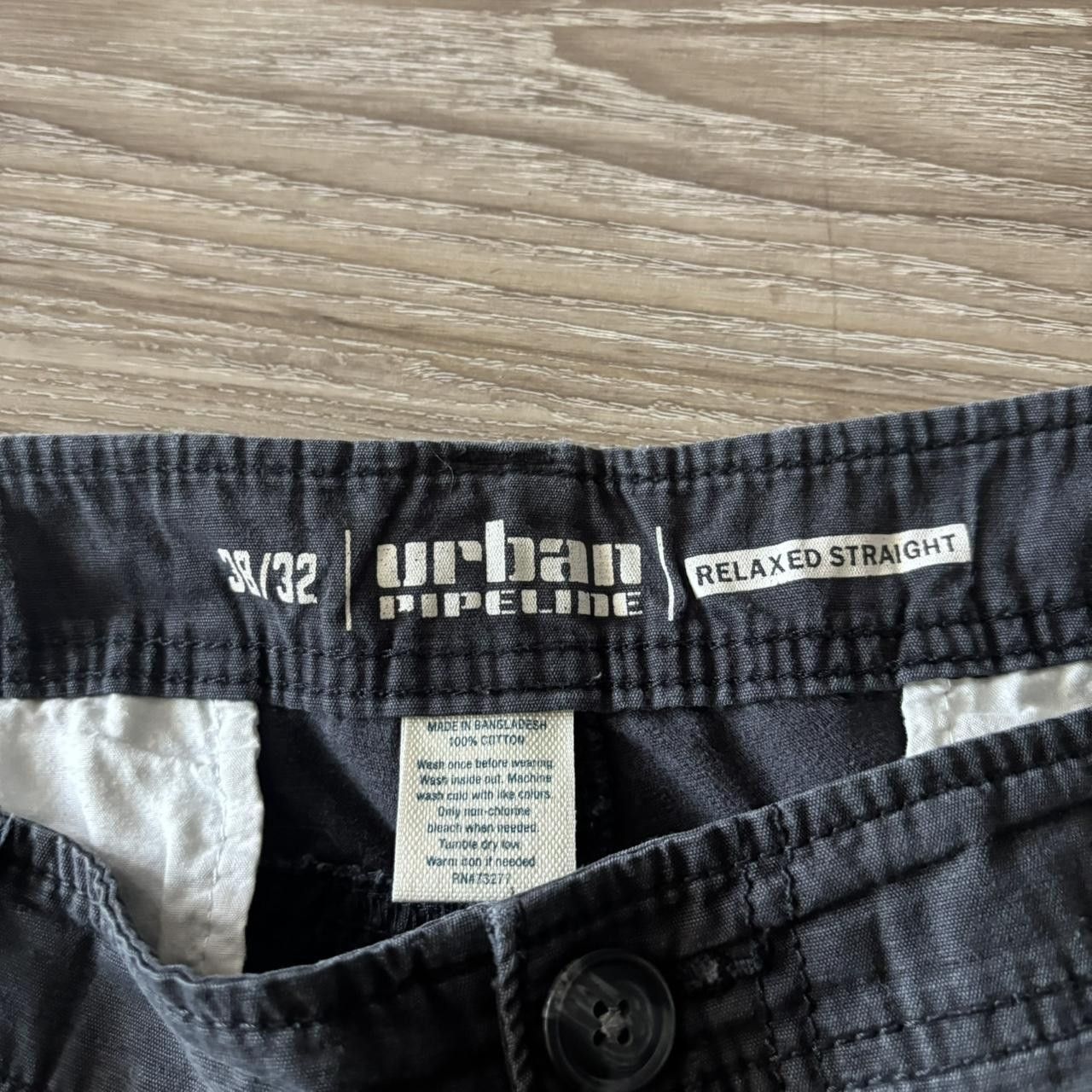 Vintage Crazy Vintage Y2K/2000s Grunge Faded Black Cargo Pants! 38x32 Size US 38 / EU 54 - 8 Thumbnail