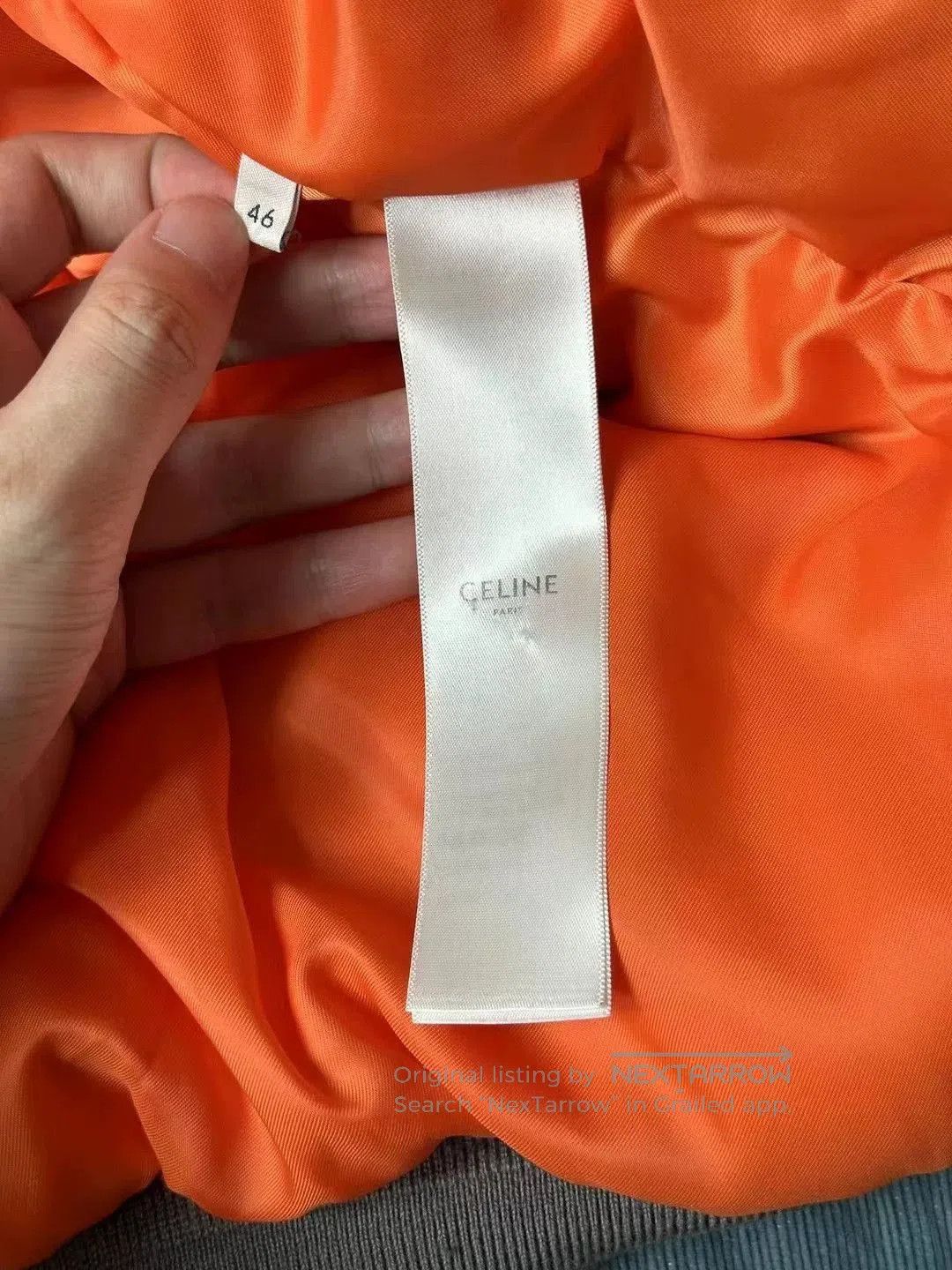 Celine celine logo bomber jacket with flight design. Size US L / EU 52-54 / 3 - 4 Thumbnail