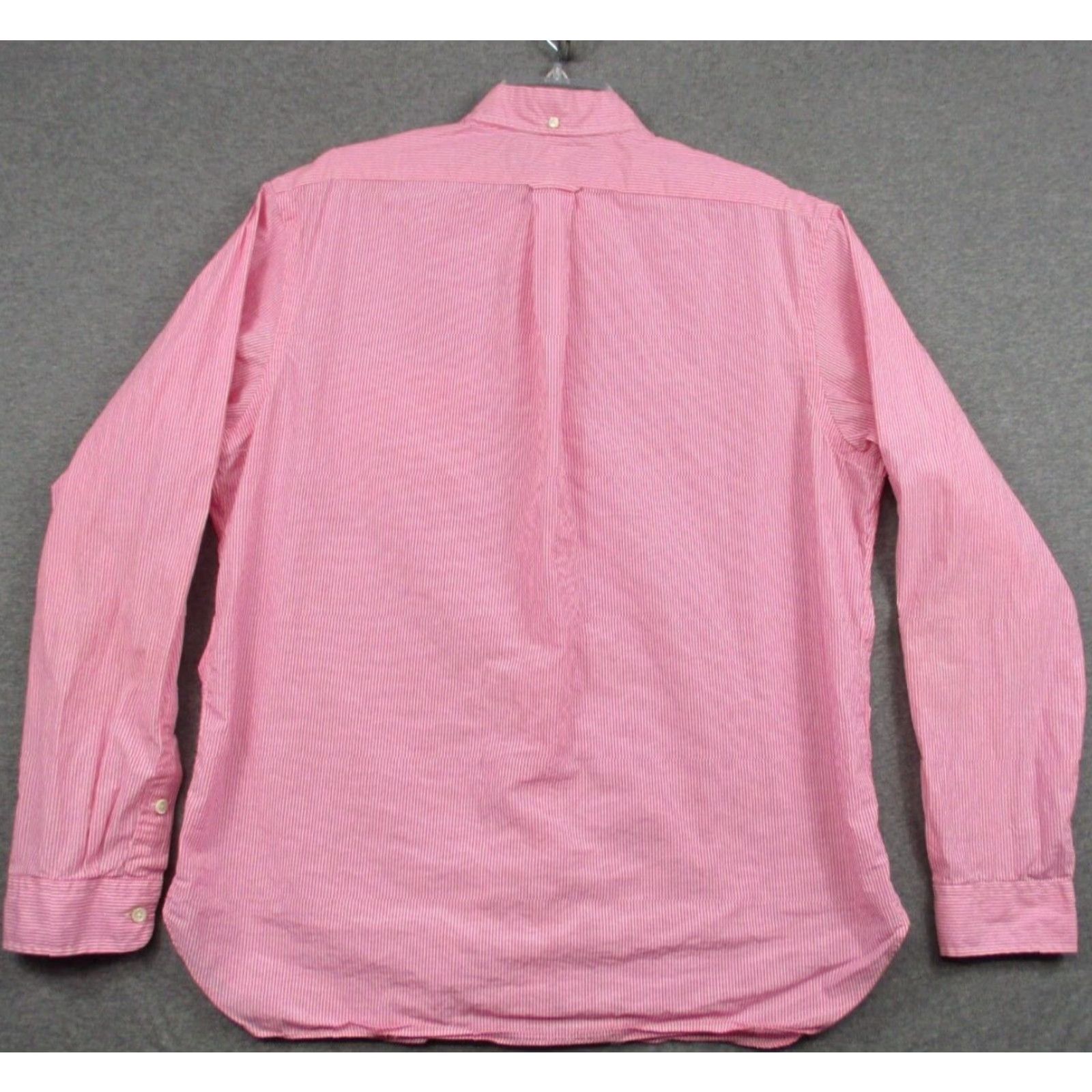 Ralph Lauren Ralph Lauren Custom Fit Shirt XL Men's Button-Down Salmon White Stripe Shirt Size US XL / EU 56 / 4 - 7 Thumbnail