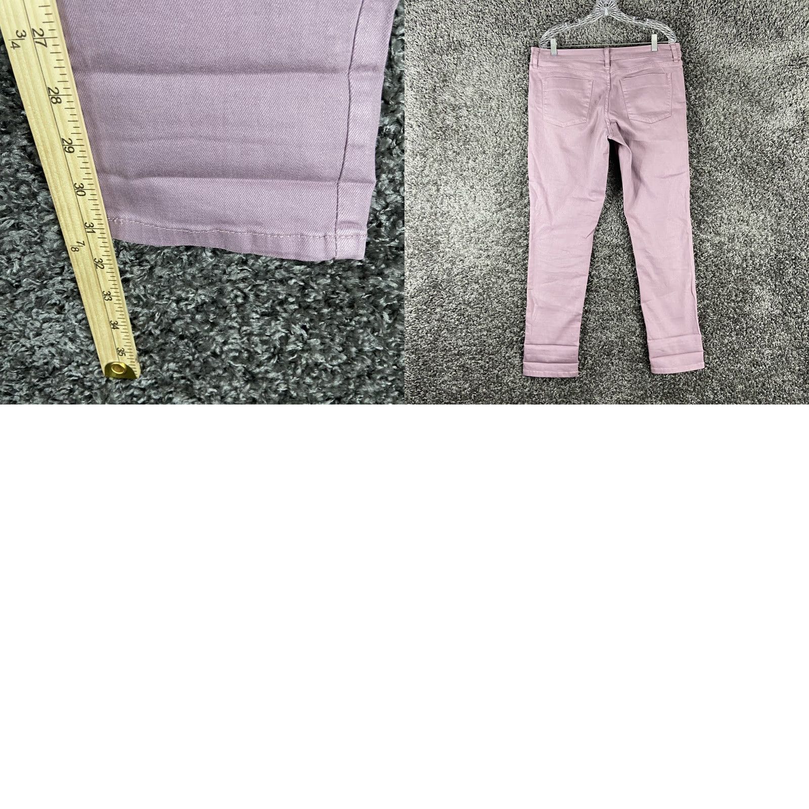Mossimo Mossimo Premium Denim Skinny Jeans Women’s Size 12 Purple Regular Size 34" / US 12 / IT 48 - 8 Thumbnail