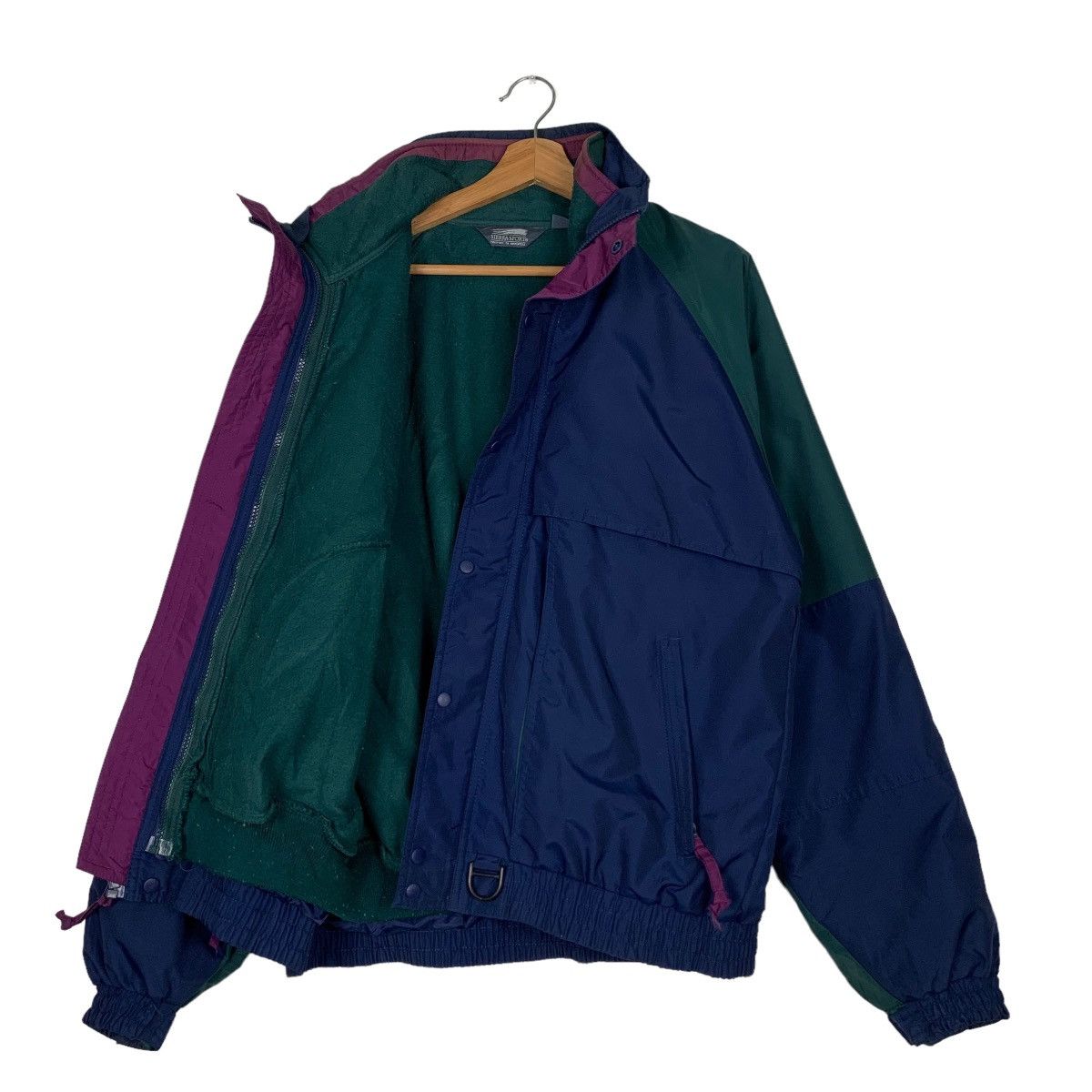 Sierra Designs SIERRA SPORT Fleece Lined Colorblock Jacket #0081-C5 Size US M / EU 48-50 / 2 - 8 Thumbnail