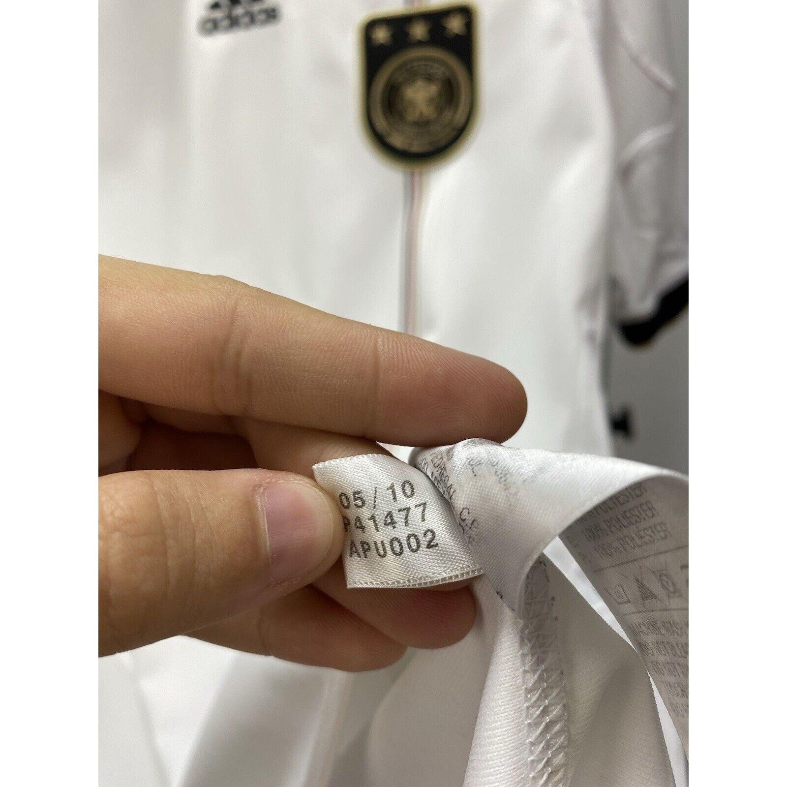 Adidas Adidas Germany 2010 2011 Home Soccer Jersey Football Shirt Size US M / EU 48-50 / 2 - 13 Thumbnail
