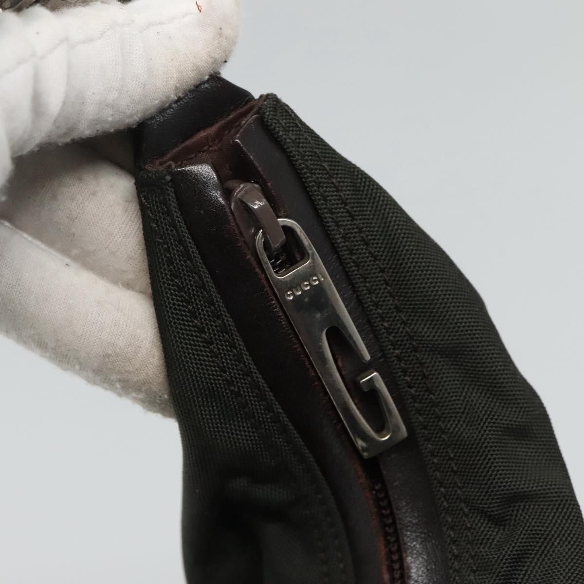 Gucci GUCCI Shoulder Bag Canvas Khaki Size ONE SIZE - 10 Thumbnail