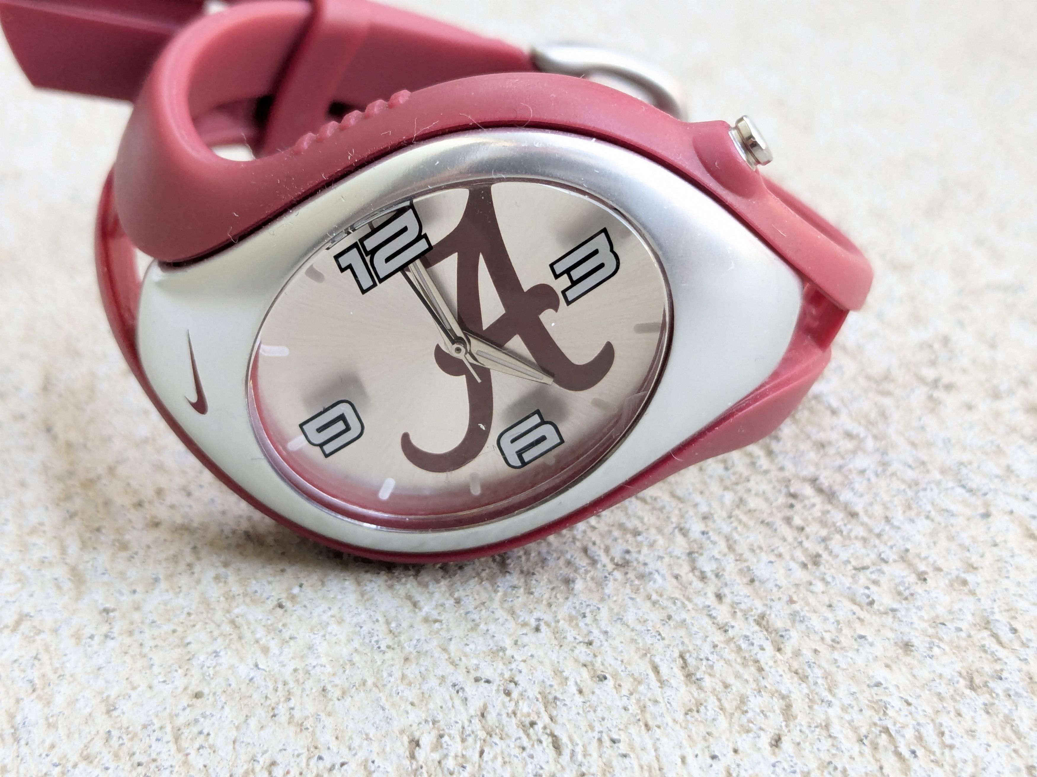 Nike Nike Triax Fury Watch Alabama University Red Silver Y2K Size ONE SIZE - 2 Thumbnail