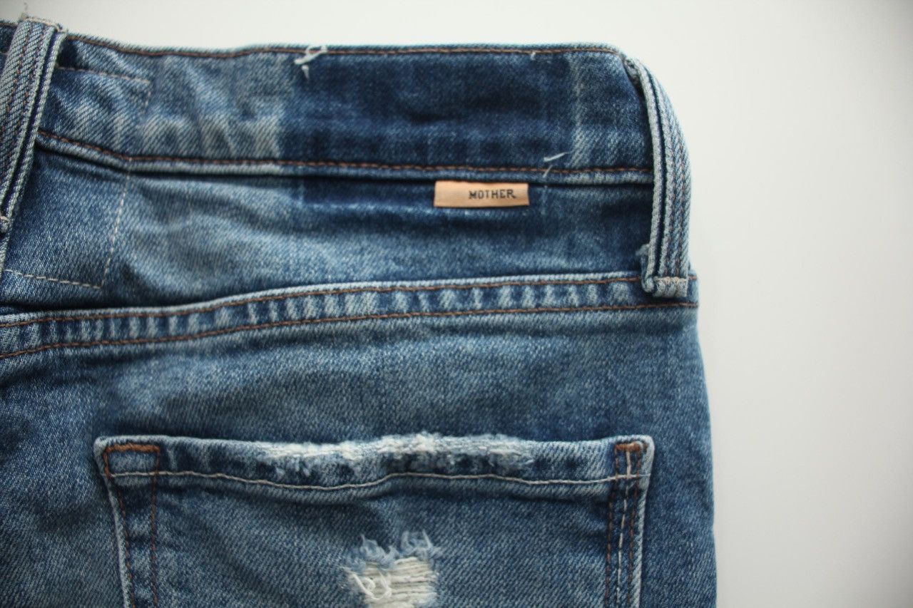 MOTHER Mother Denim High Waisted Rider Ankle 28 Size 28" / US 6 / IT 42 - 9 Thumbnail