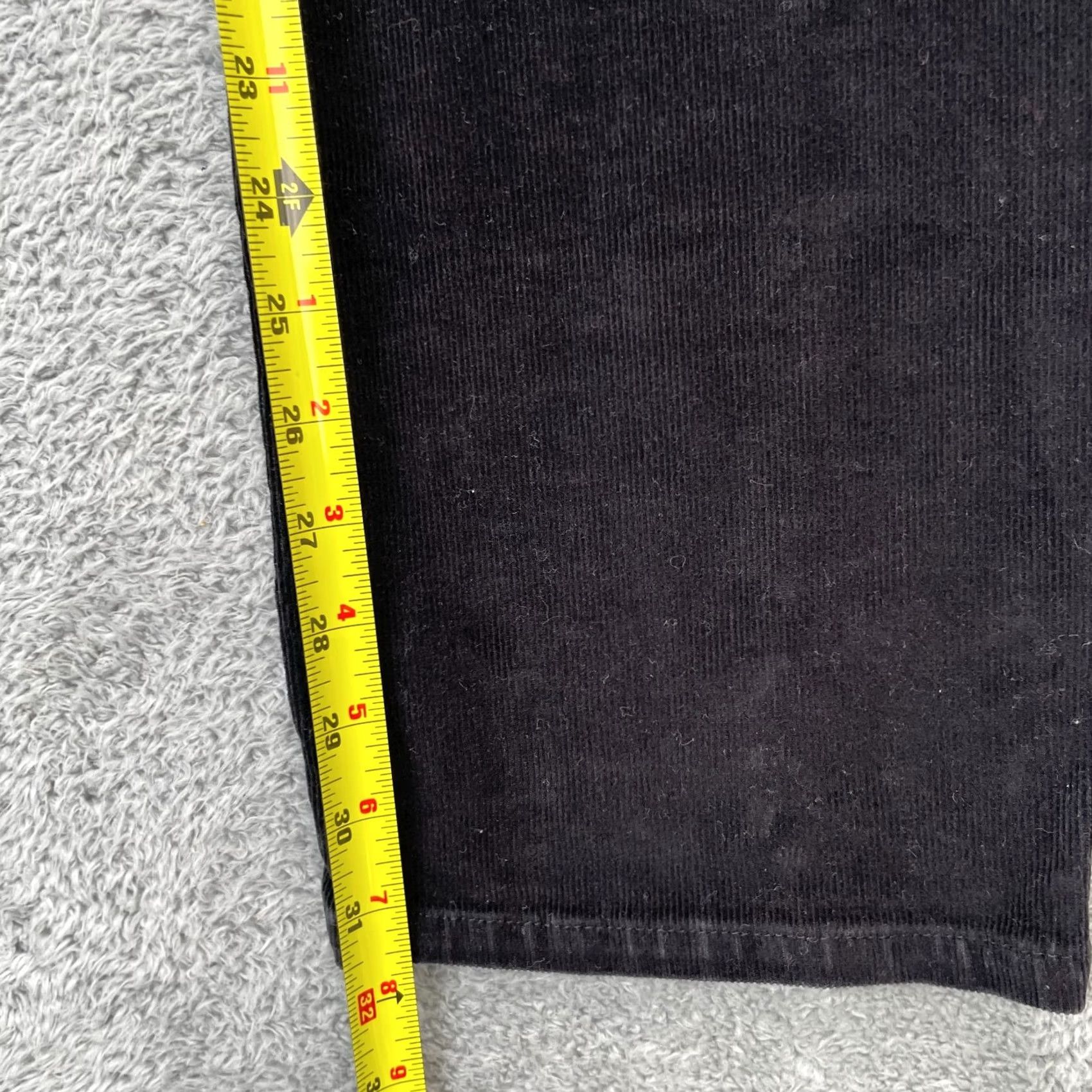 Levi's VINTAGE Levi's Pants Womens Medium Black Shaping Bootcut Corduroy Casual Size 32" / US 10 / IT 46 - 6 Thumbnail