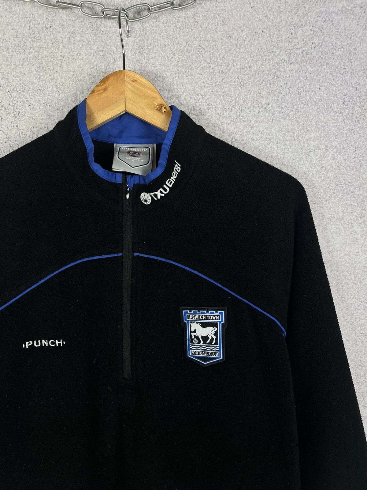 Vintage Vintage Ipswich Town Punch Soccer Sweatshirt Retro Football Size US M / EU 48-50 / 2 - 2 Thumbnail